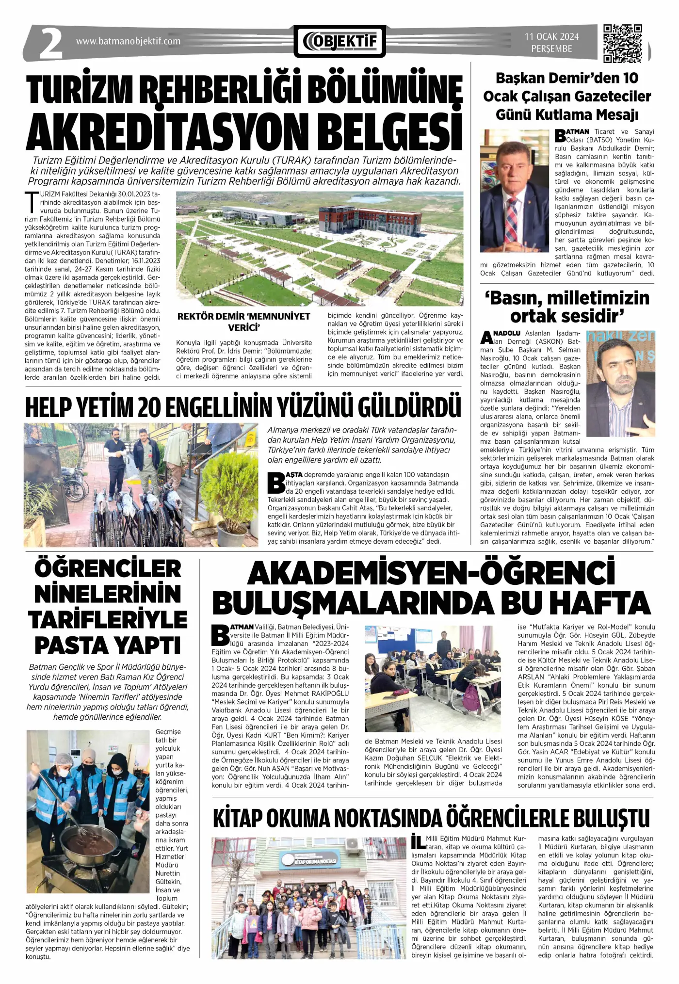 11.01.2024 tarihli sayı, 2. sayfa