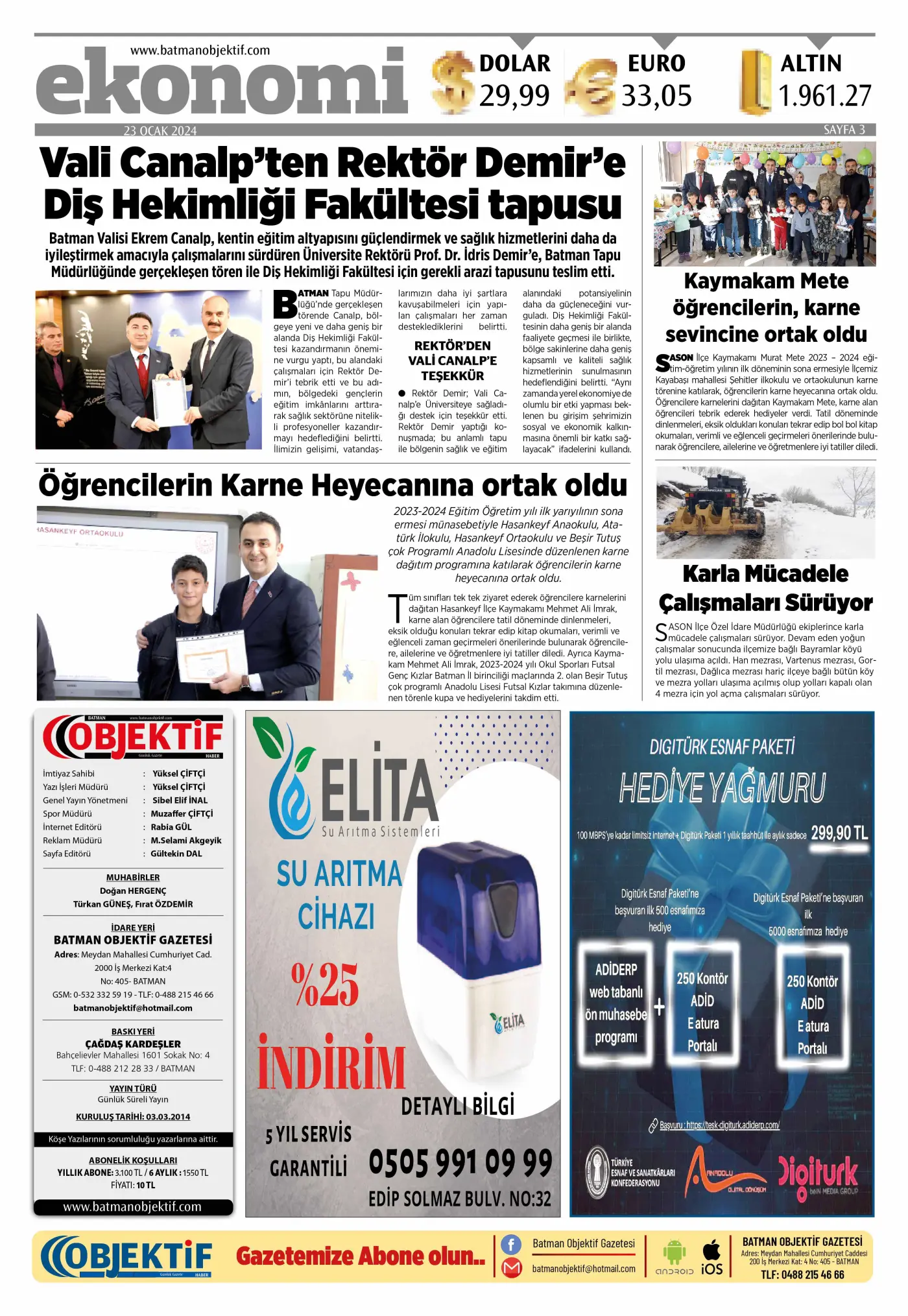 25.01.2024 tarihli sayı, 3. sayfa