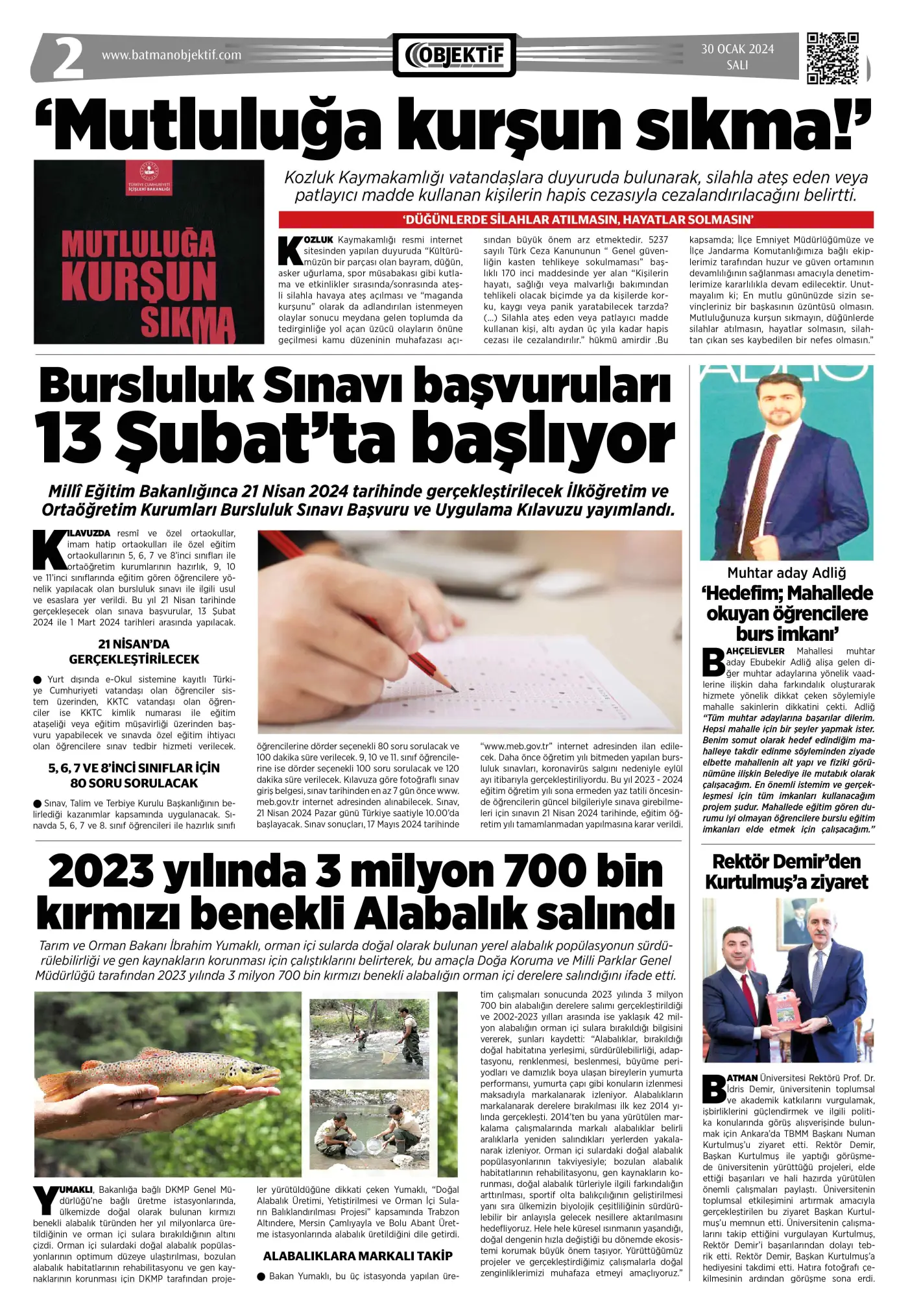 29.01.2024 tarihli sayı, 2. sayfa