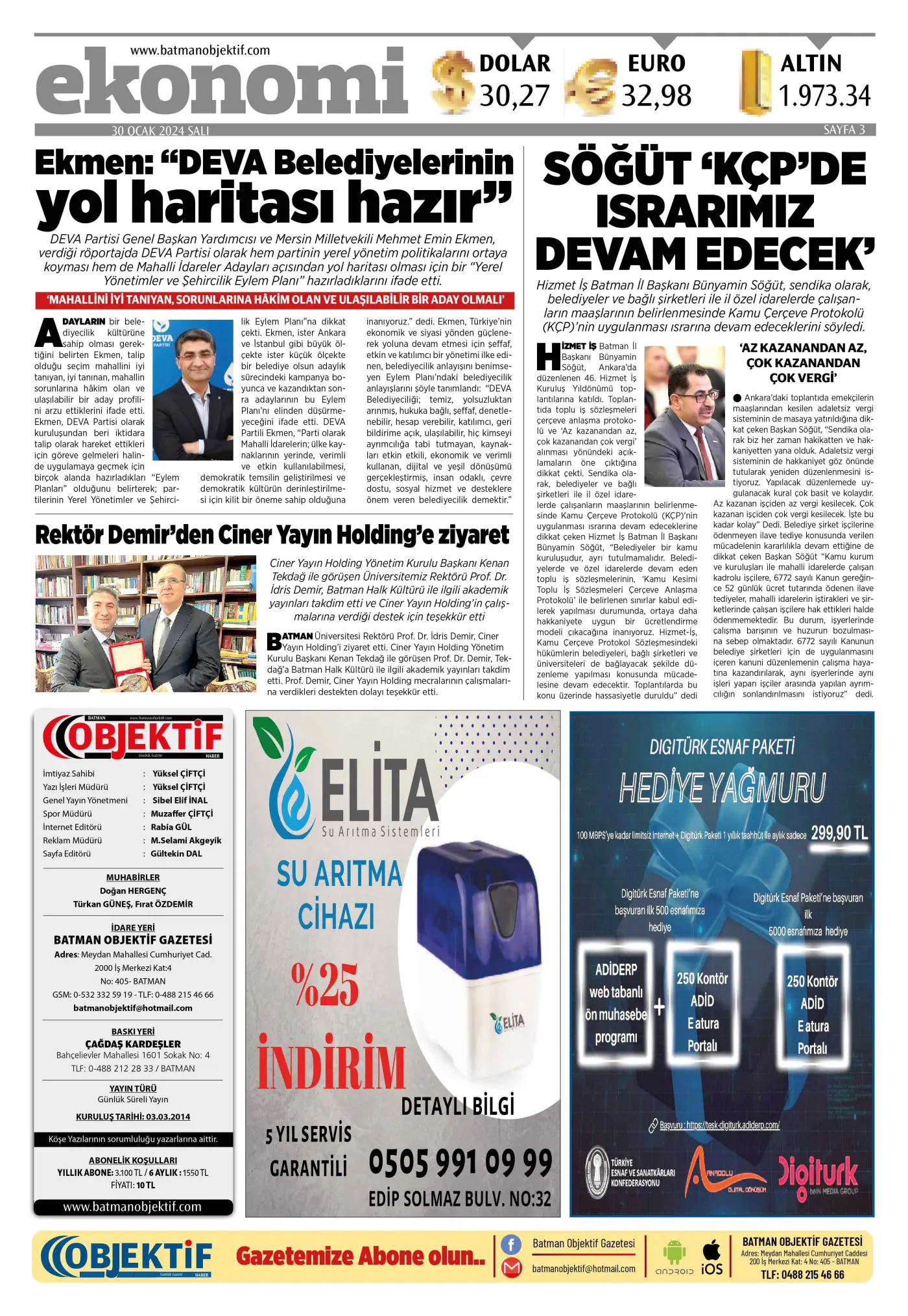 29.01.2024 tarihli sayı, 3. sayfa