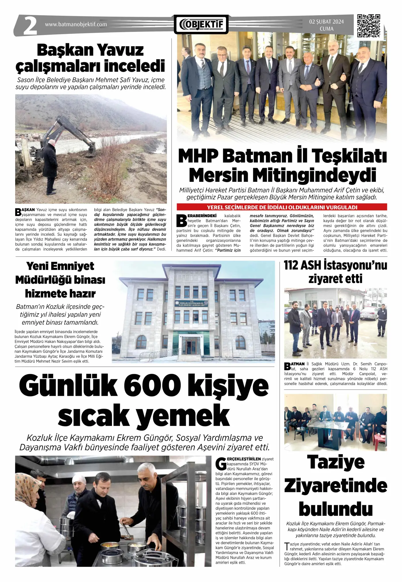 03.02.2024 tarihli sayı, 2. sayfa