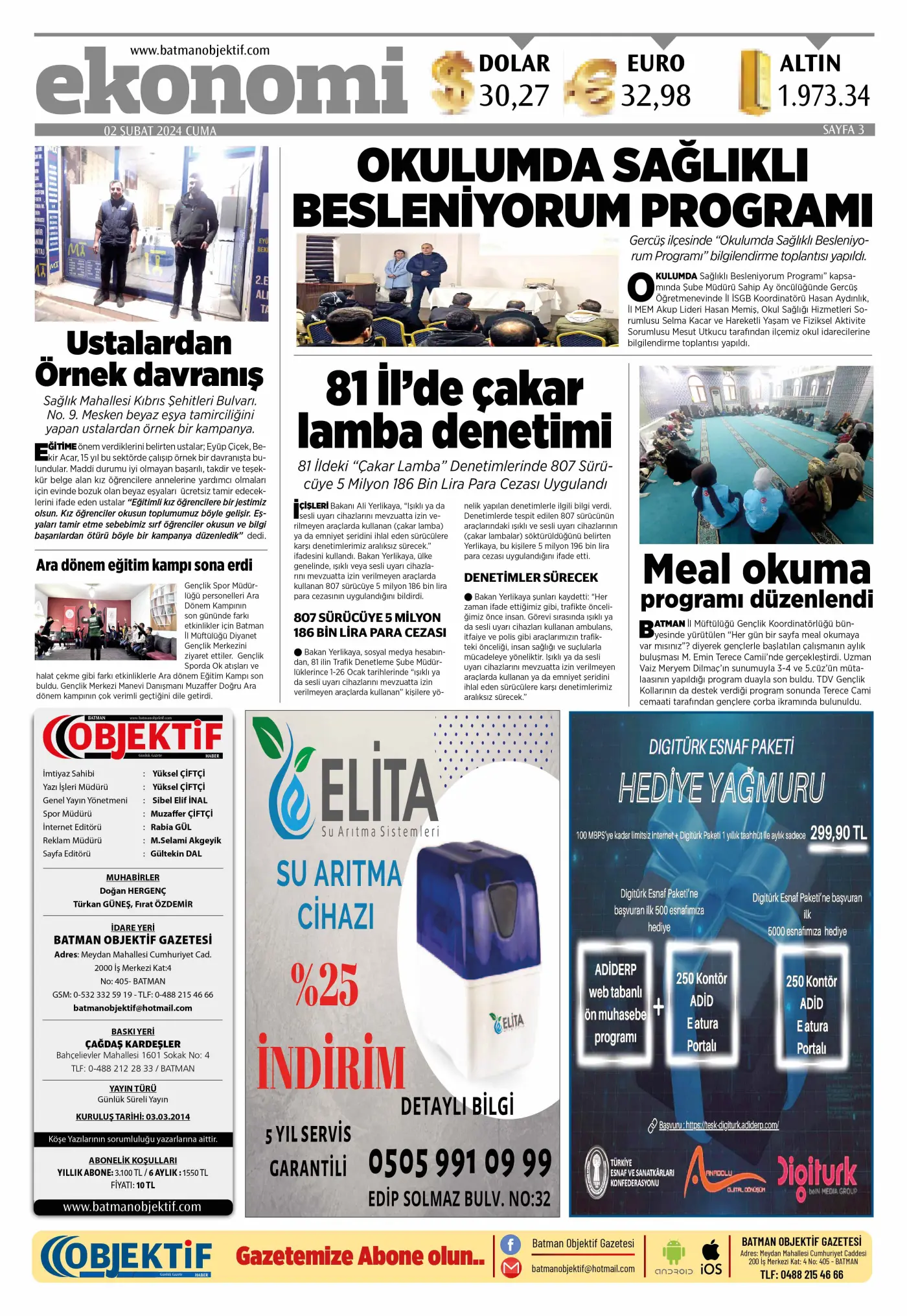 03.02.2024 tarihli sayı, 3. sayfa