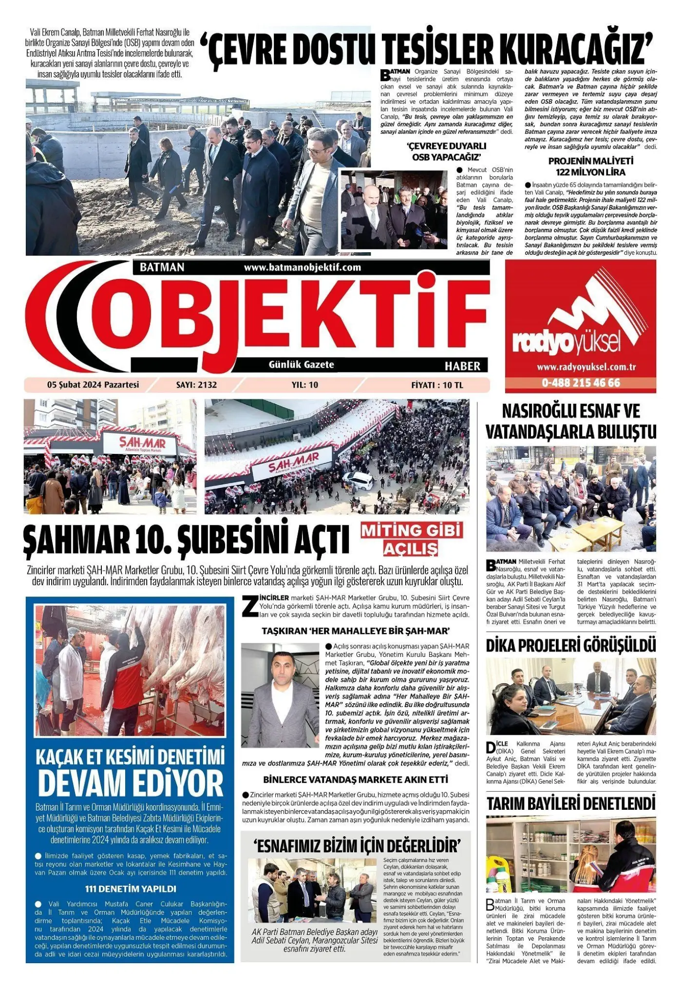 04.02.2024 tarihli sayı, 1. sayfa