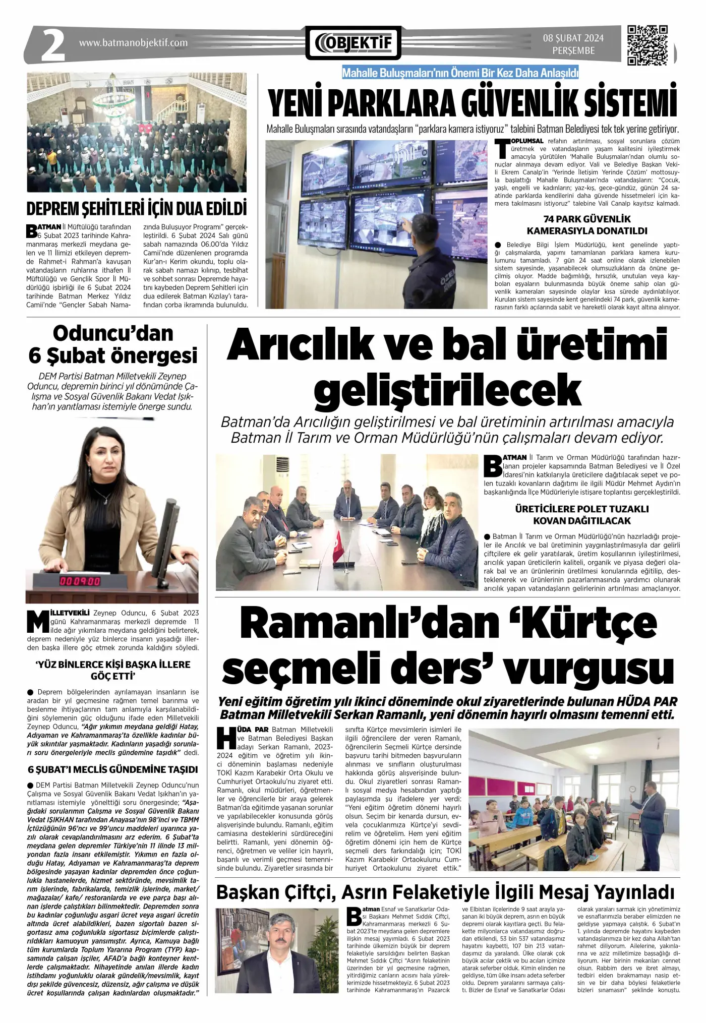 07.02.2024 tarihli sayı, 2. sayfa