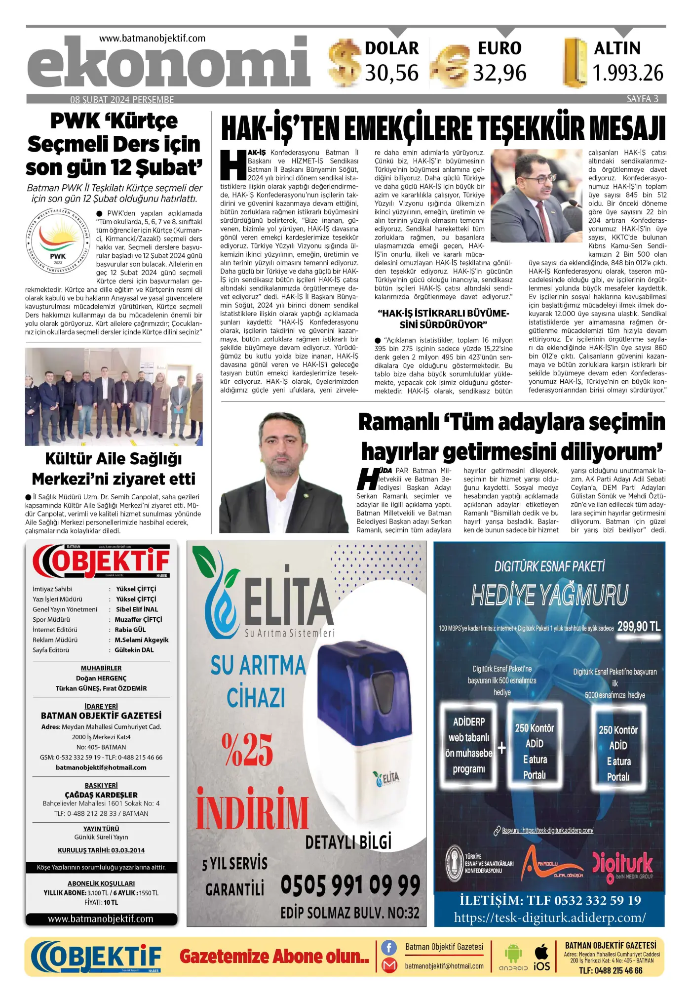 07.02.2024 tarihli sayı, 3. sayfa