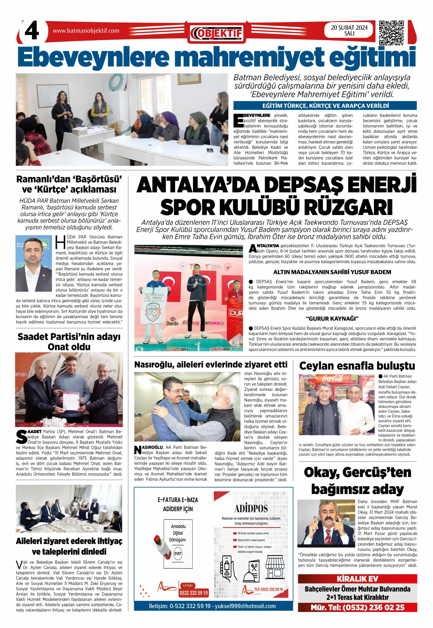 20.02.2024 tarihli sayı, 4. sayfa