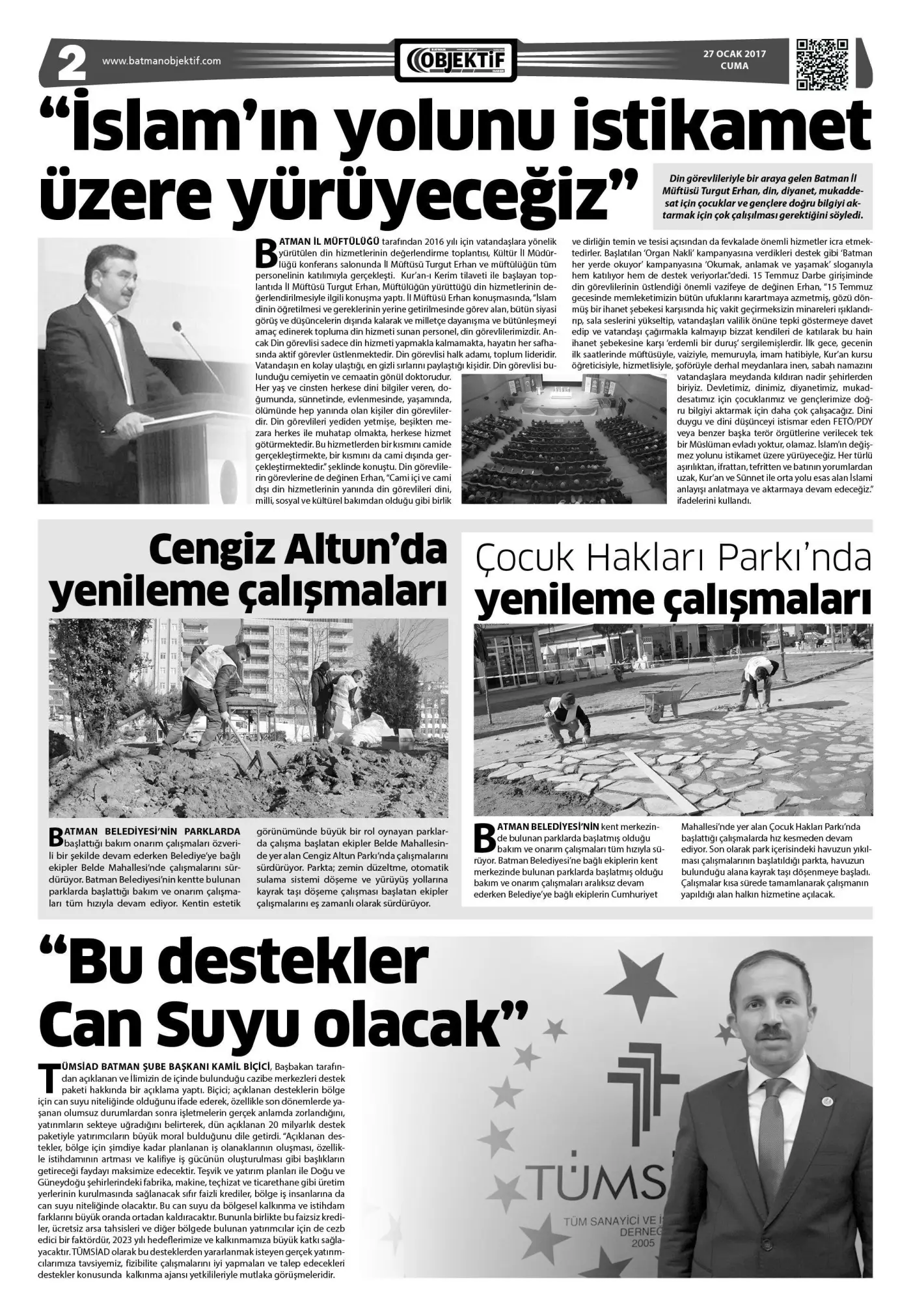 27.01.2017 tarihli sayı, 2. sayfa