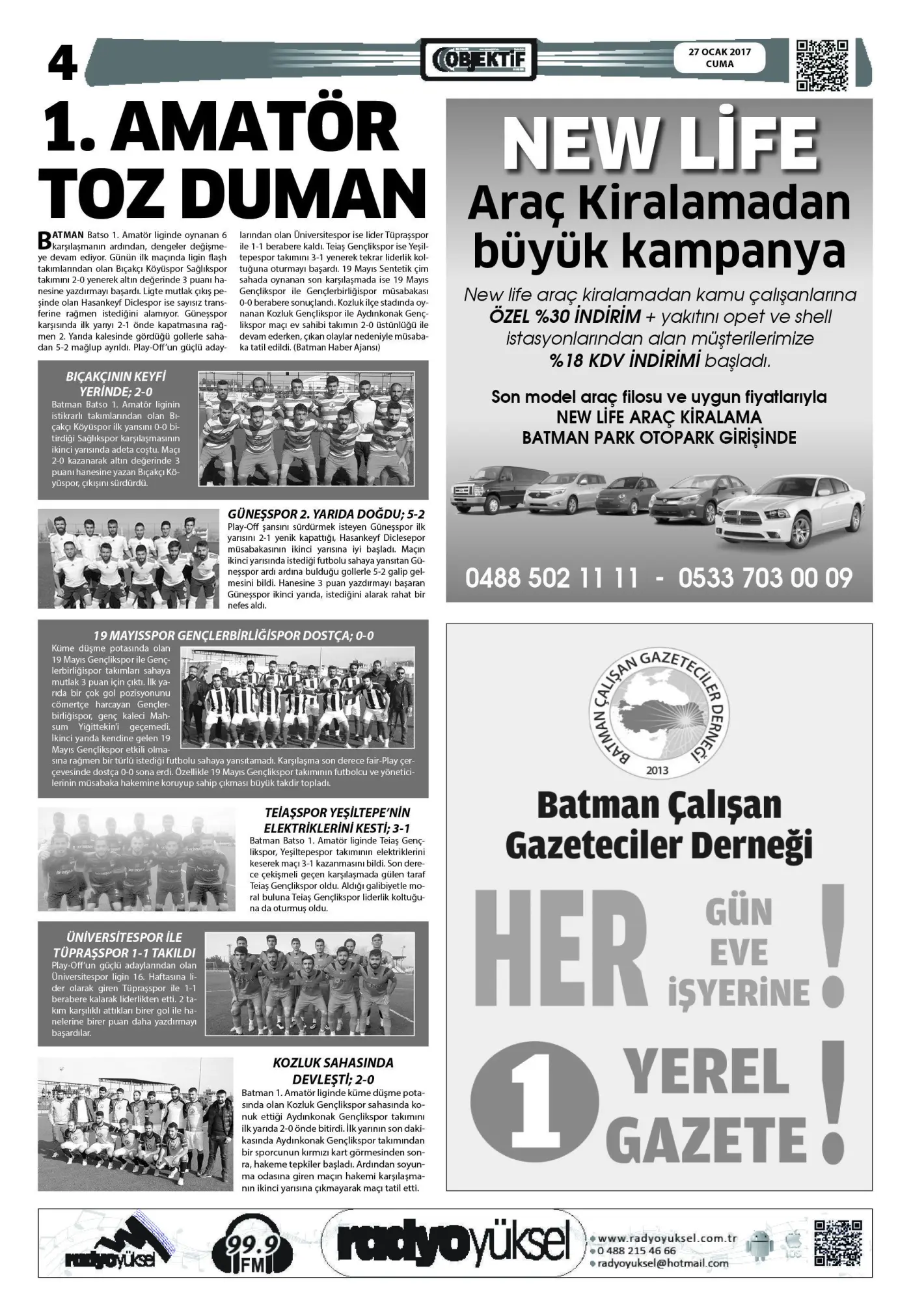 27.01.2017 tarihli sayı, 4. sayfa