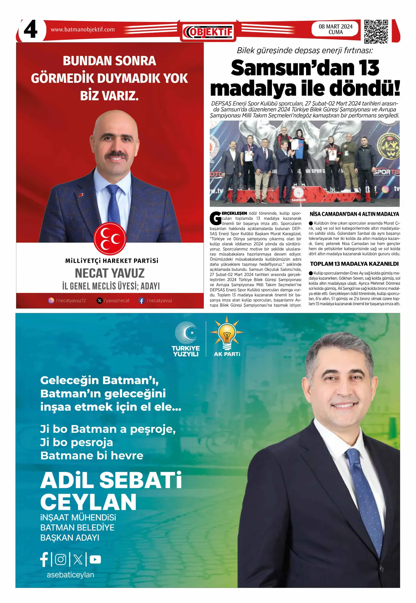 08.03.2024 tarihli sayı, 4. sayfa