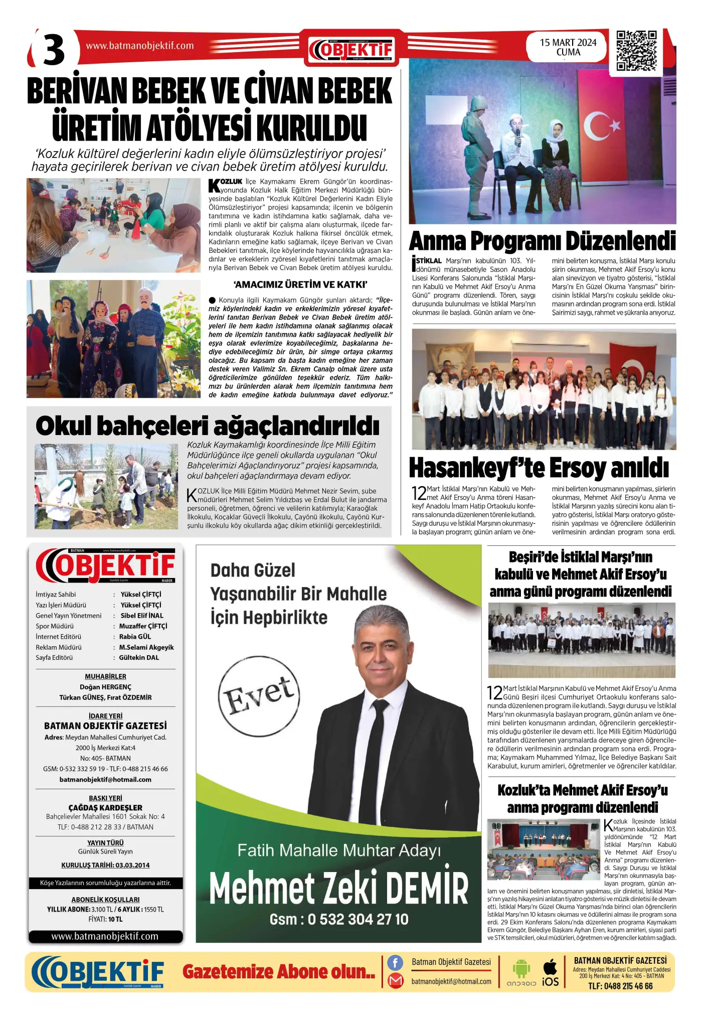 17.03.2024 tarihli sayı, 3. sayfa