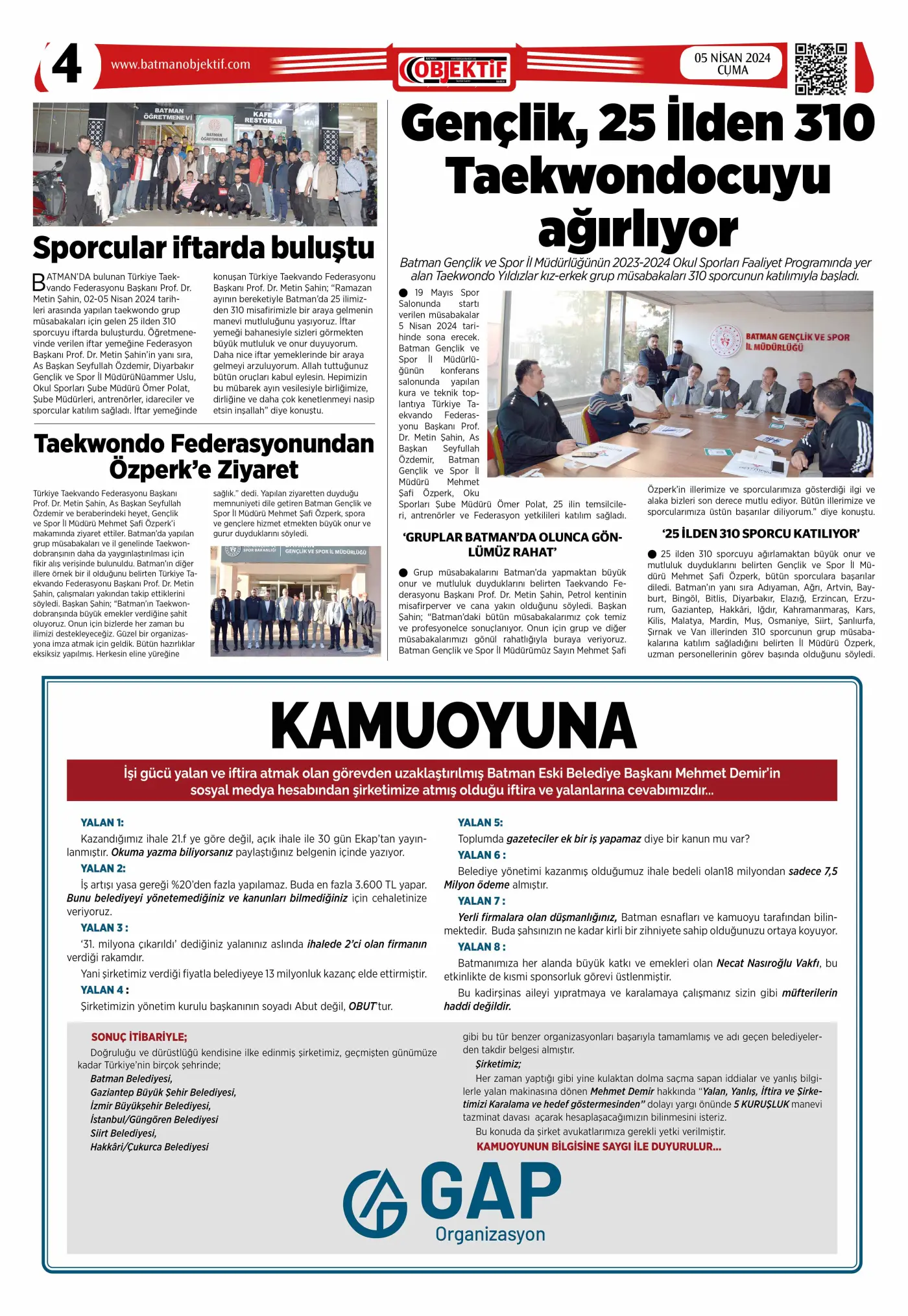 07.04.2024 tarihli sayı, 4. sayfa