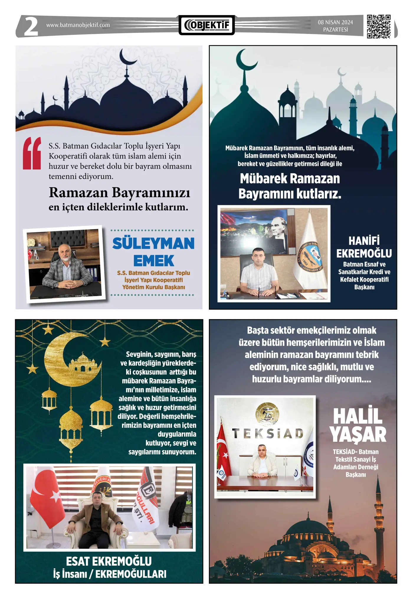 11.04.2024 tarihli sayı, 2. sayfa