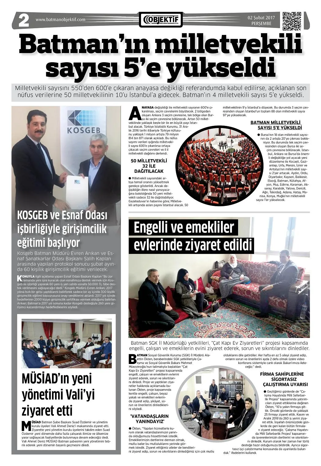 02.02.2017 tarihli sayı, 2. sayfa