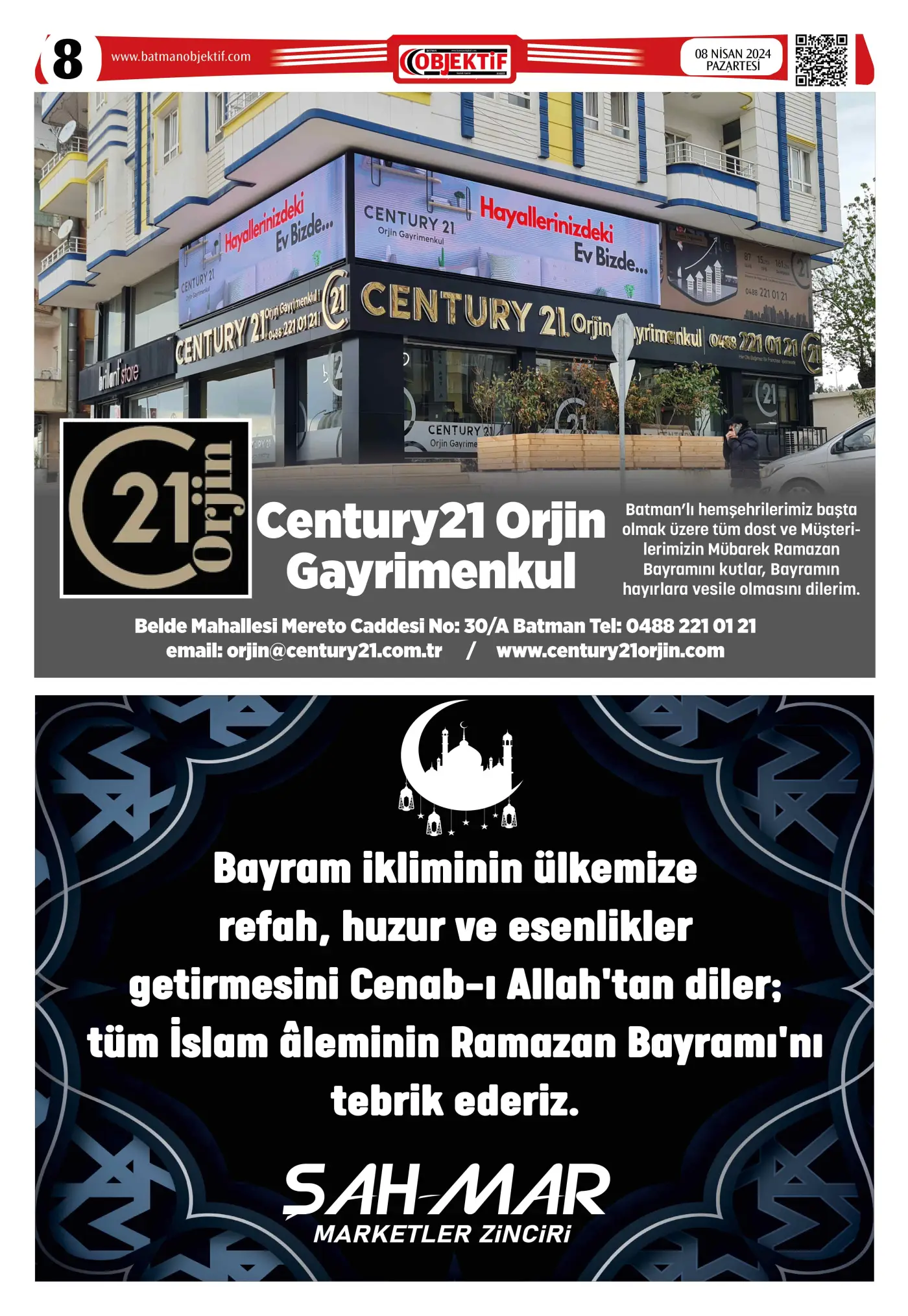 11.04.2024 tarihli sayı, 8. sayfa