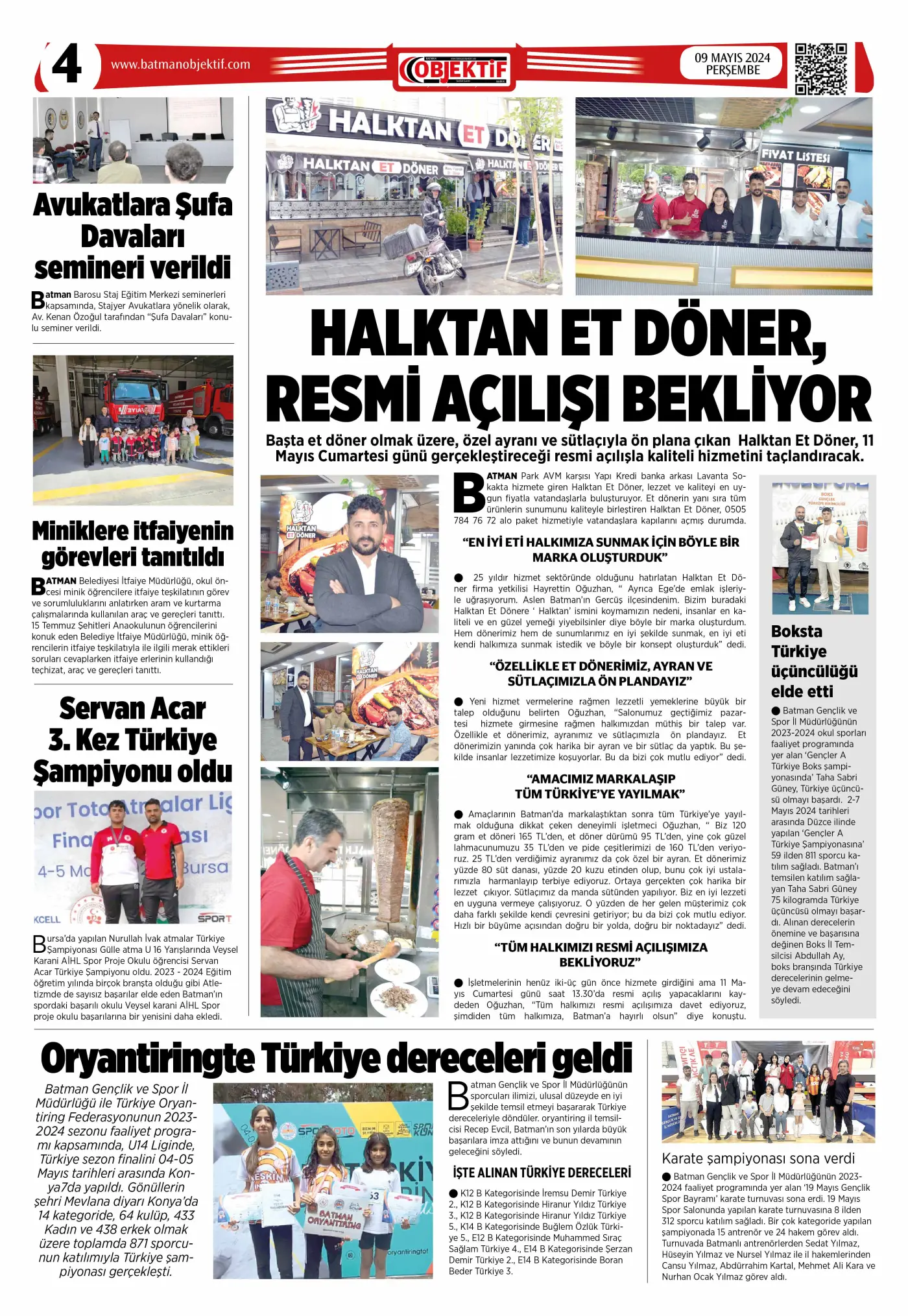 11.05.2024 tarihli sayı, 4. sayfa