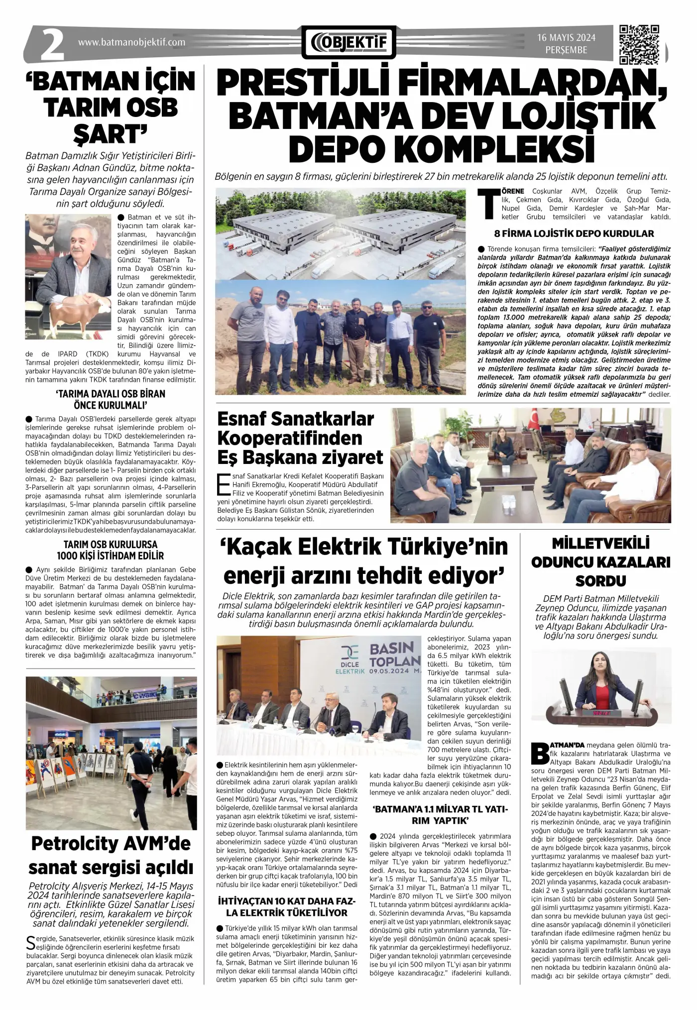 17.05.2024 tarihli sayı, 2. sayfa