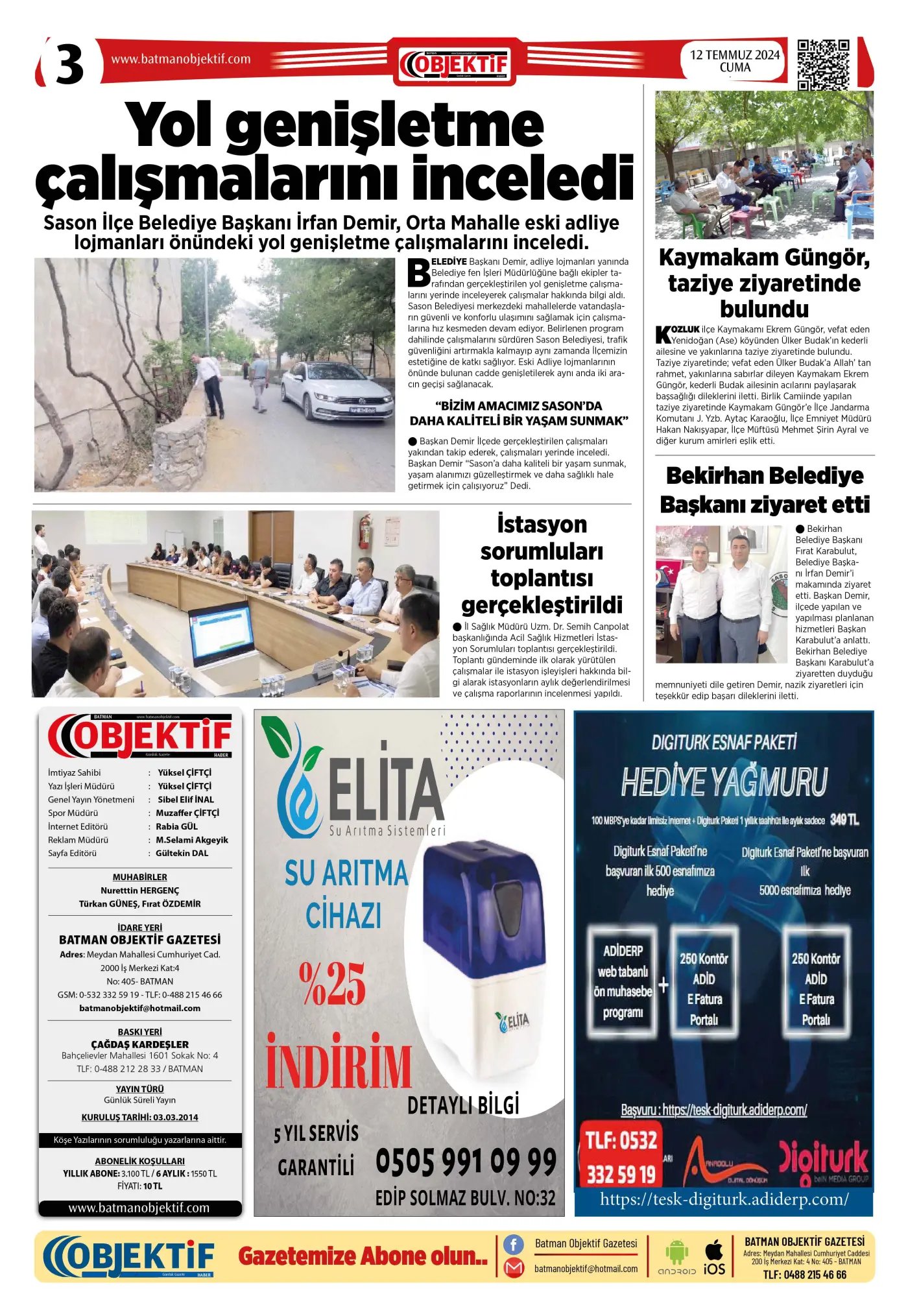 13.07.2024 tarihli sayı, 3. sayfa