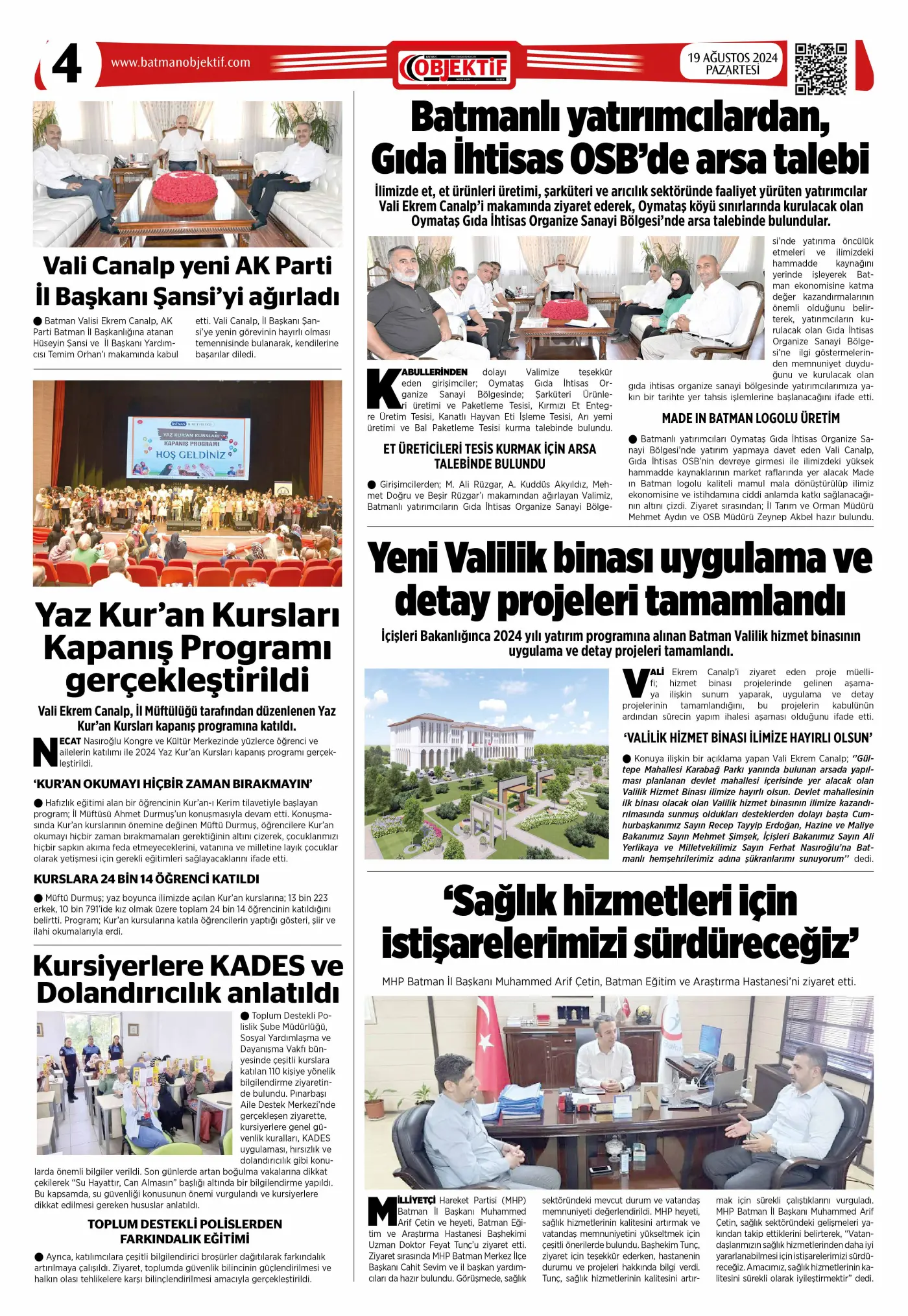 23.08.2024 tarihli sayı, 4. sayfa