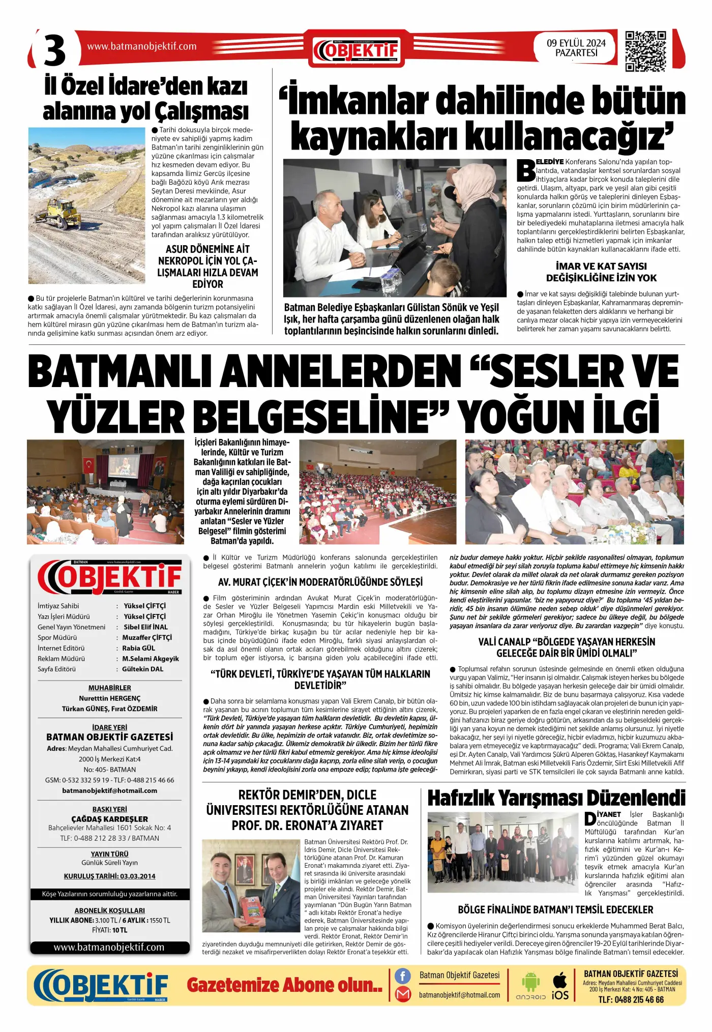 09.09.2024 tarihli sayı, 3. sayfa