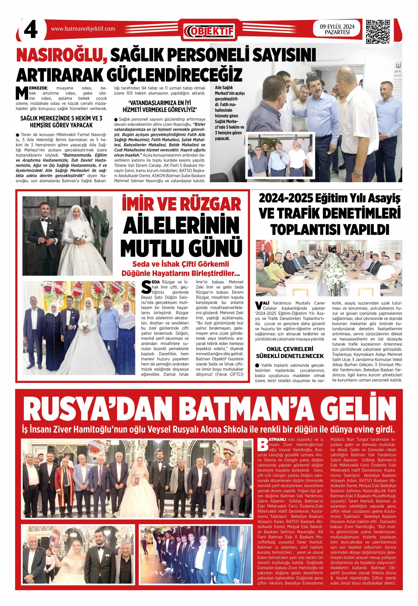 09.09.2024 tarihli sayı, 4. sayfa
