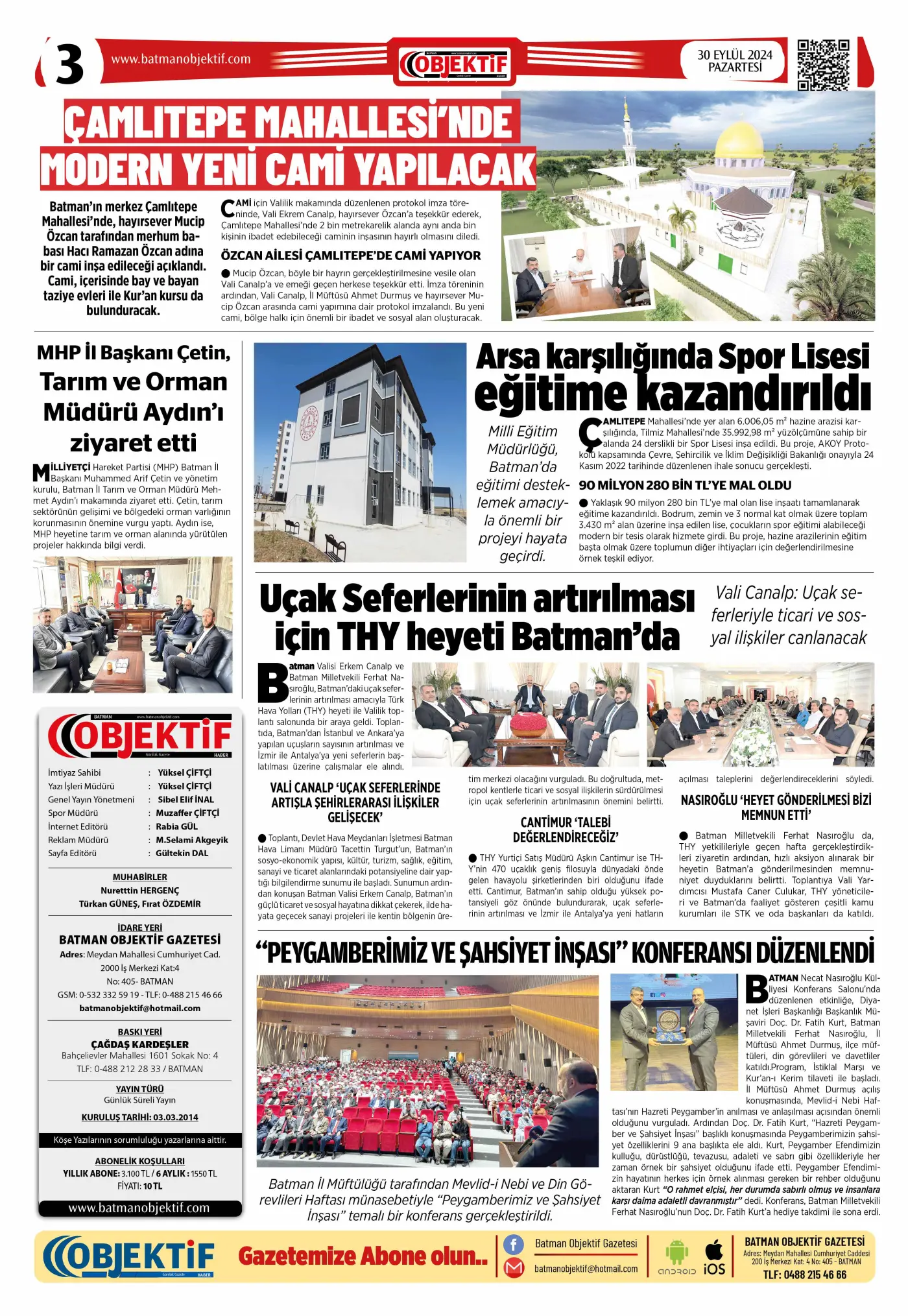 01.10.2024 tarihli sayı, 3. sayfa