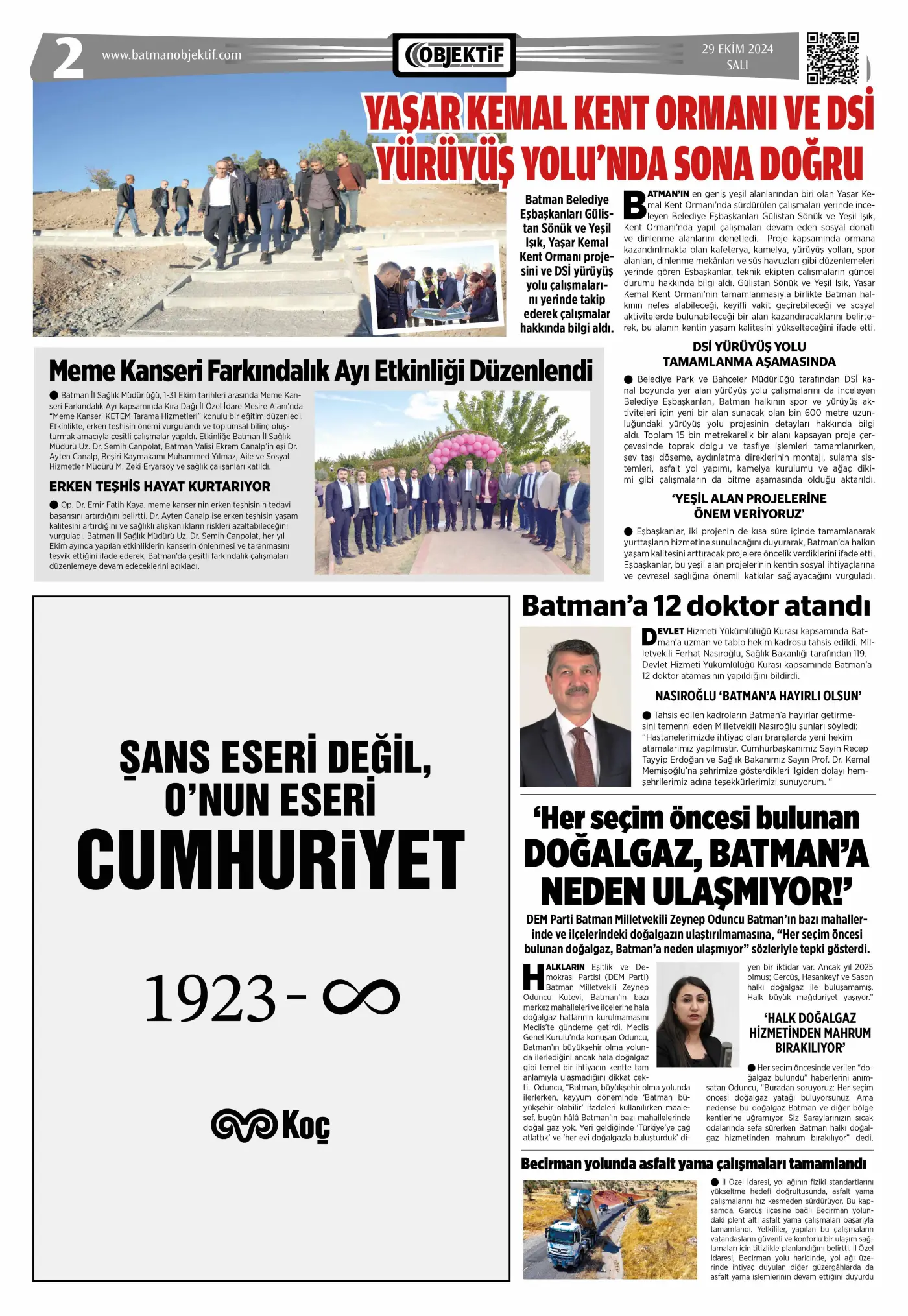 29.10.2024 tarihli sayı, 2. sayfa