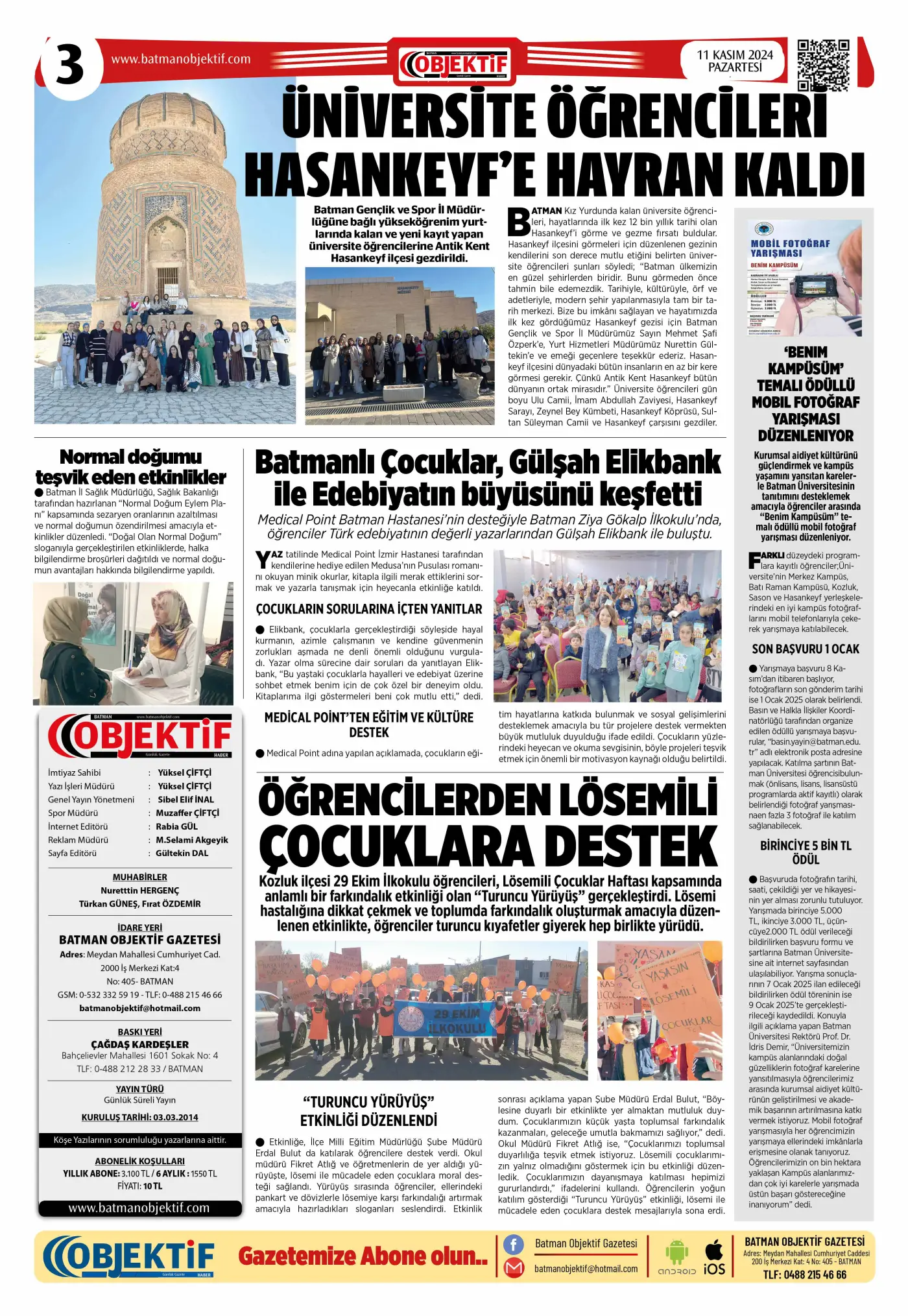 10.11.2024 tarihli sayı, 3. sayfa