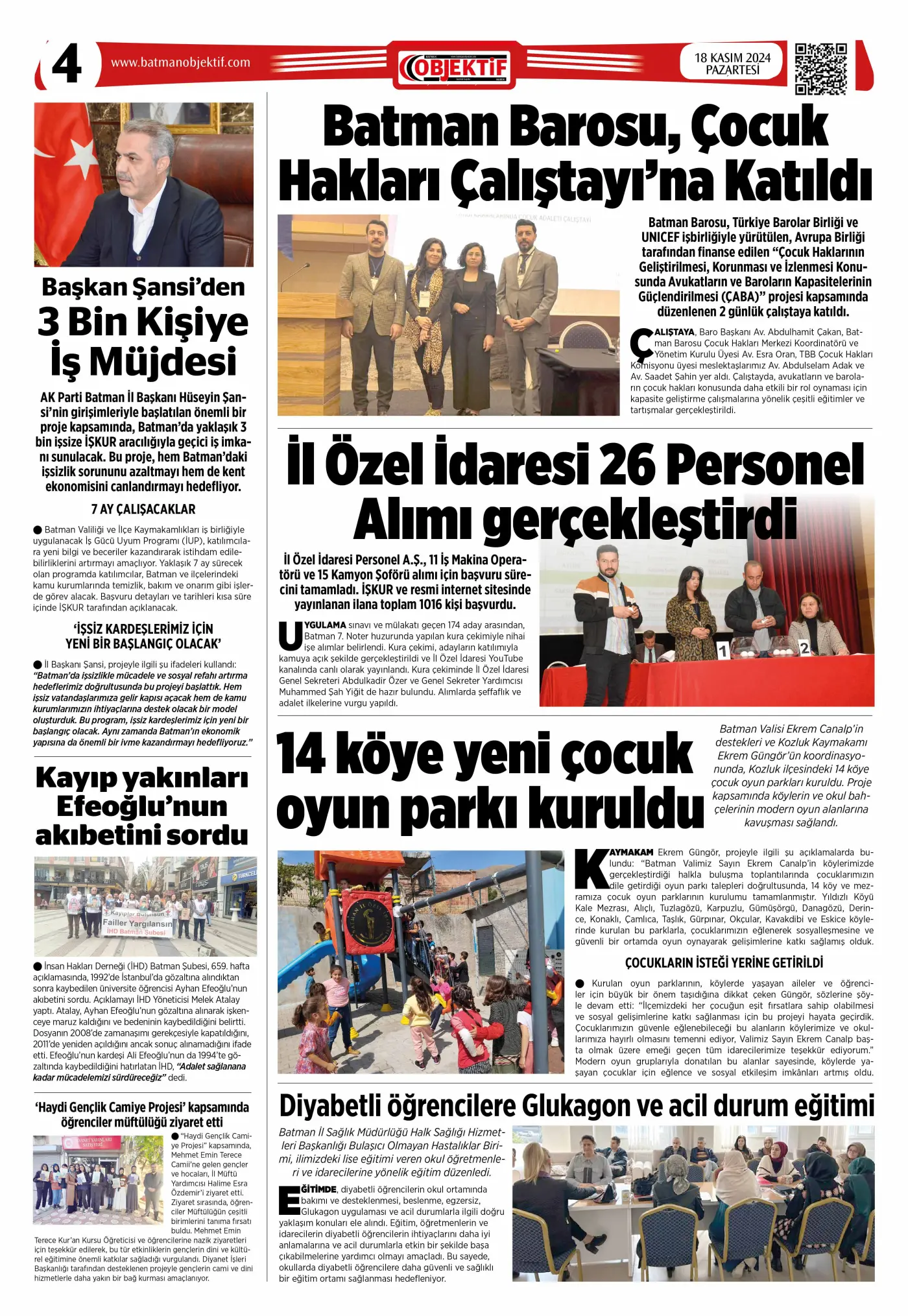 17.11.2024 tarihli sayı, 4. sayfa