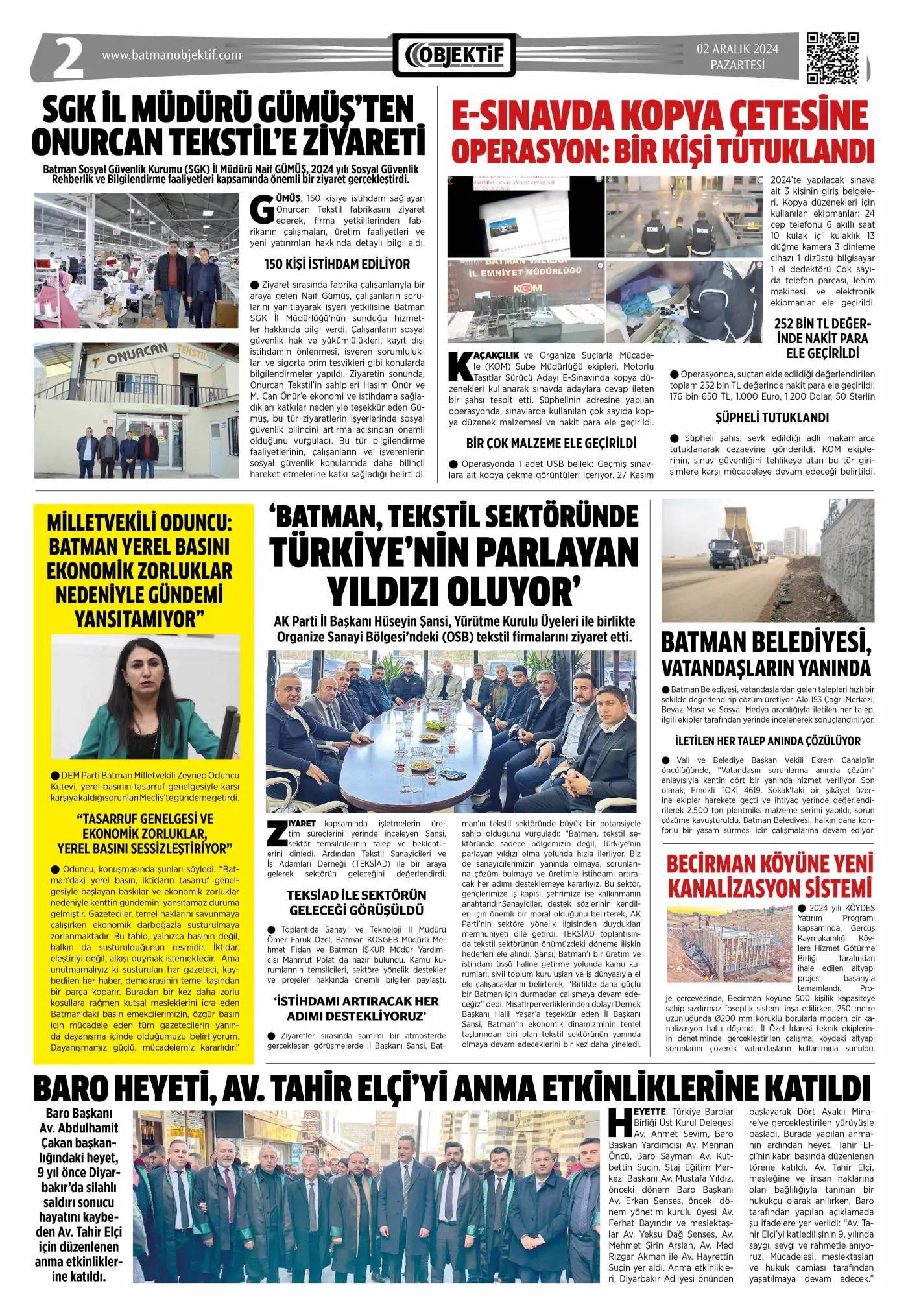 05.12.2024 tarihli sayı, 2. sayfa