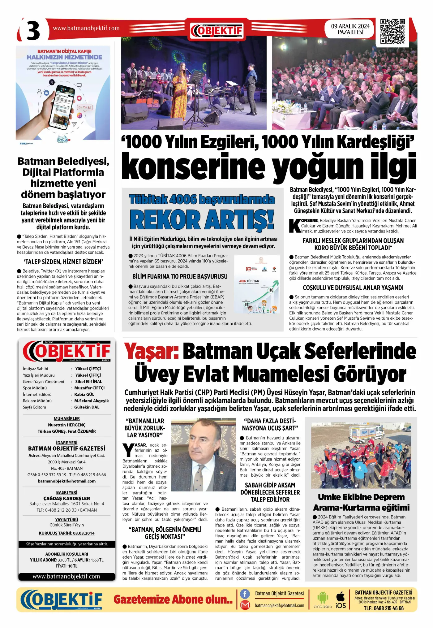 09.12.2024 tarihli sayı, 3. sayfa