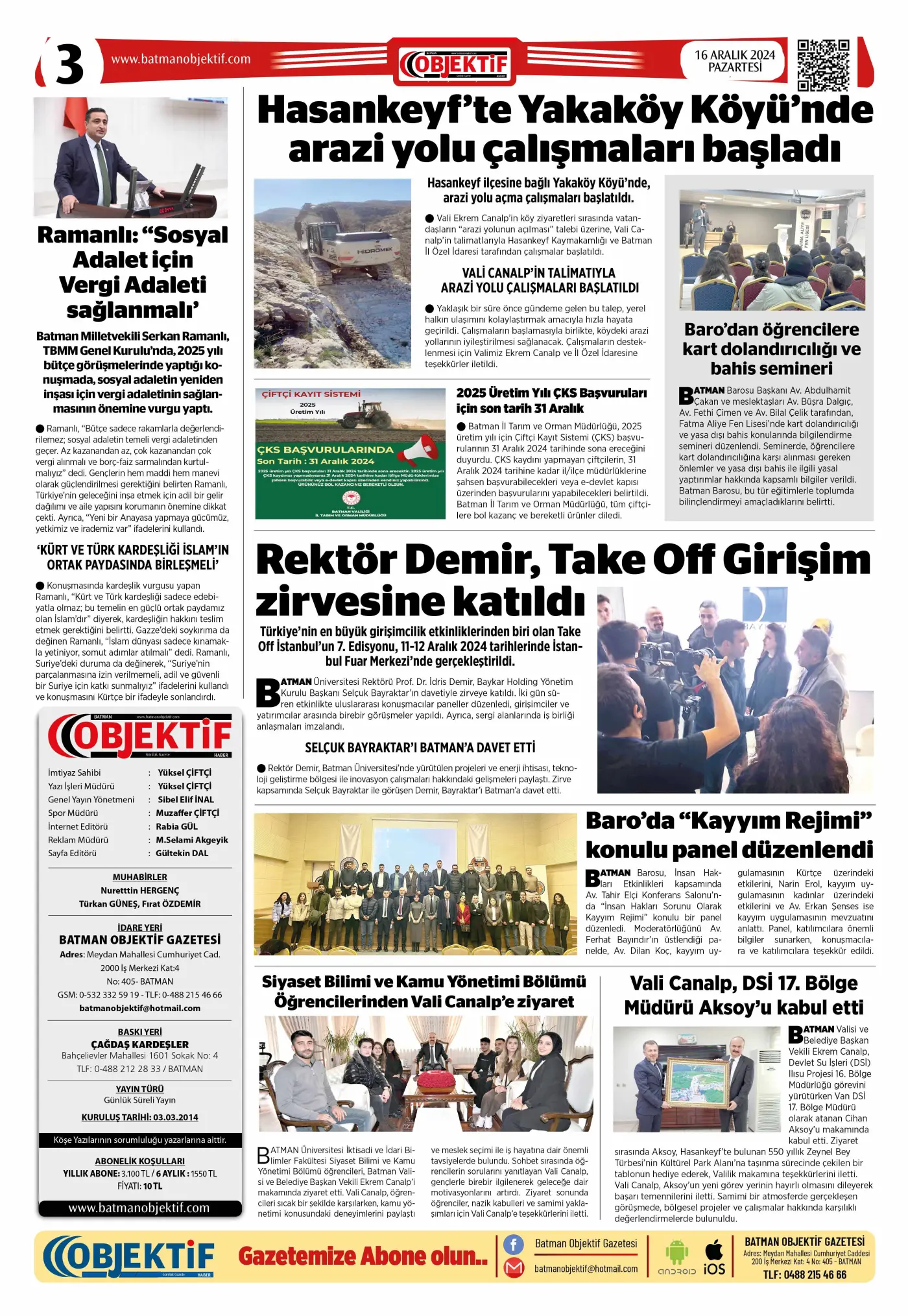 18.12.2024 tarihli sayı, 3. sayfa