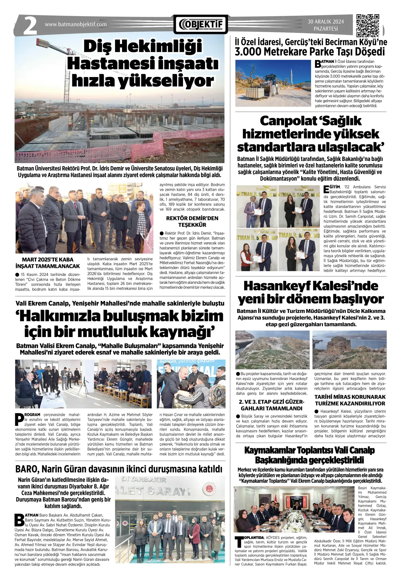 30.12.2024 tarihli sayı, 2. sayfa