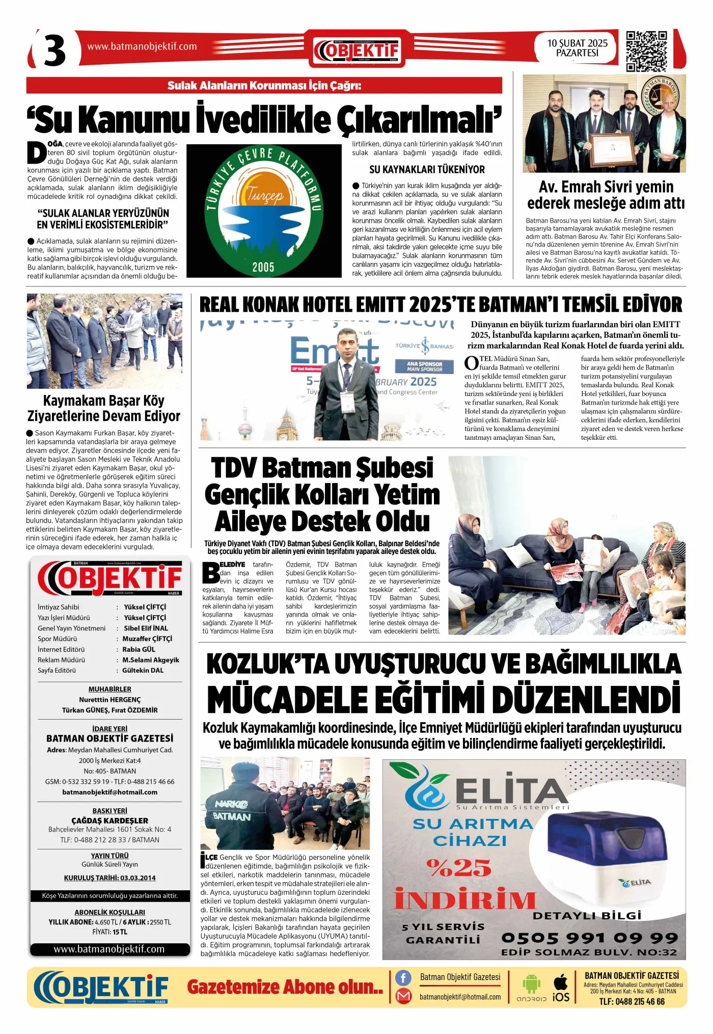 11.02.2025 tarihli sayı, 3. sayfa