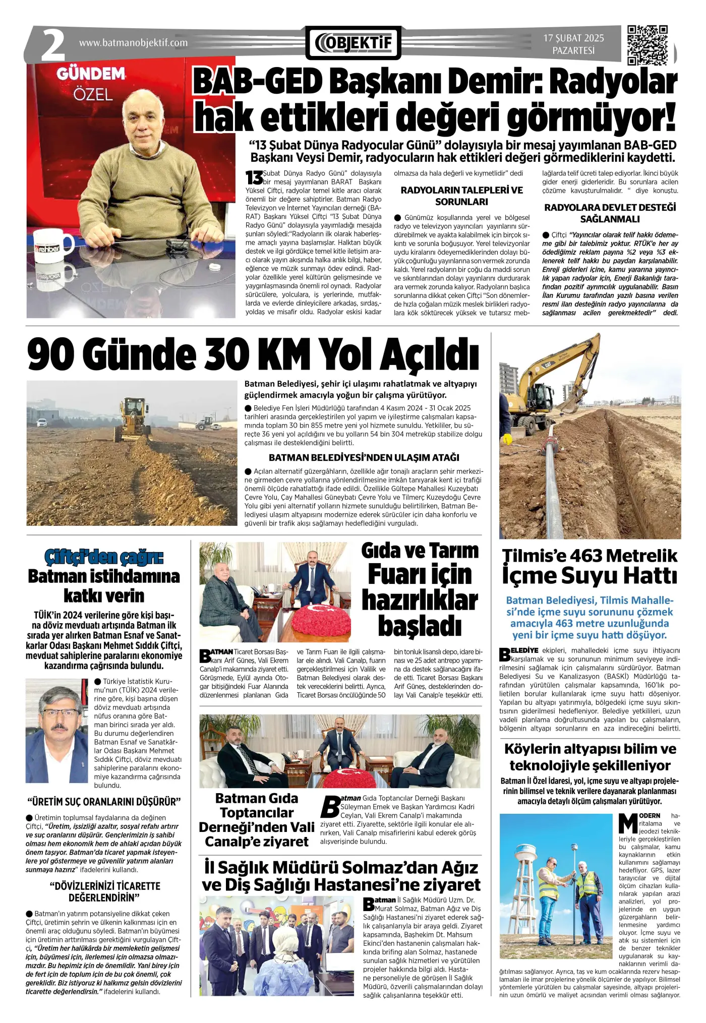 16.02.2025 tarihli sayı, 2. sayfa