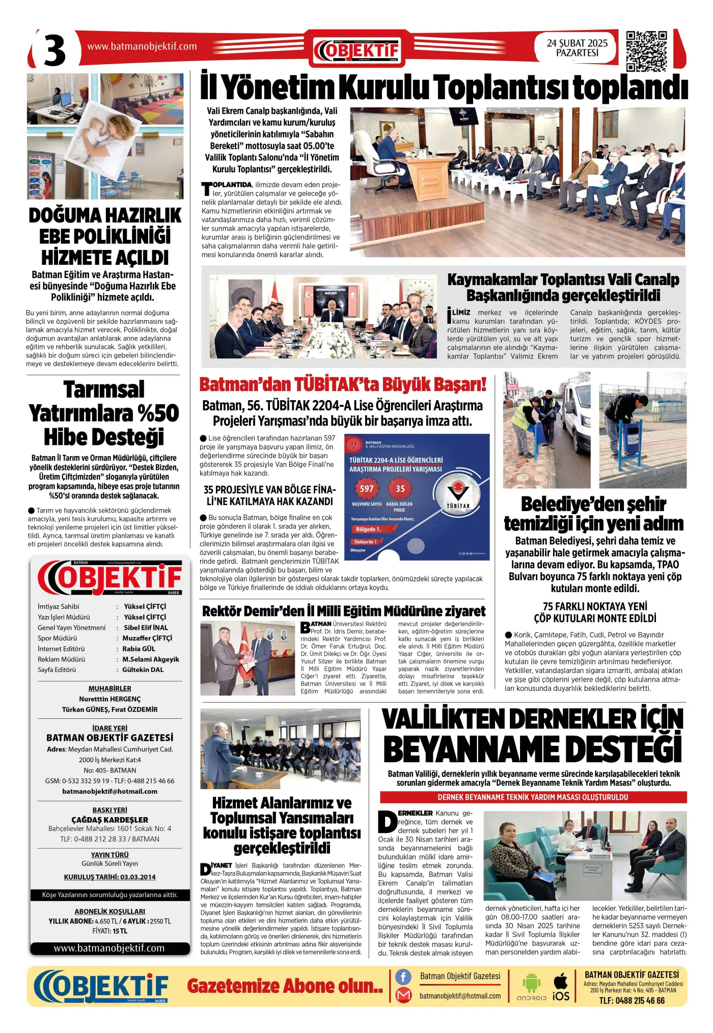 23.02.2025 tarihli sayı, 3. sayfa