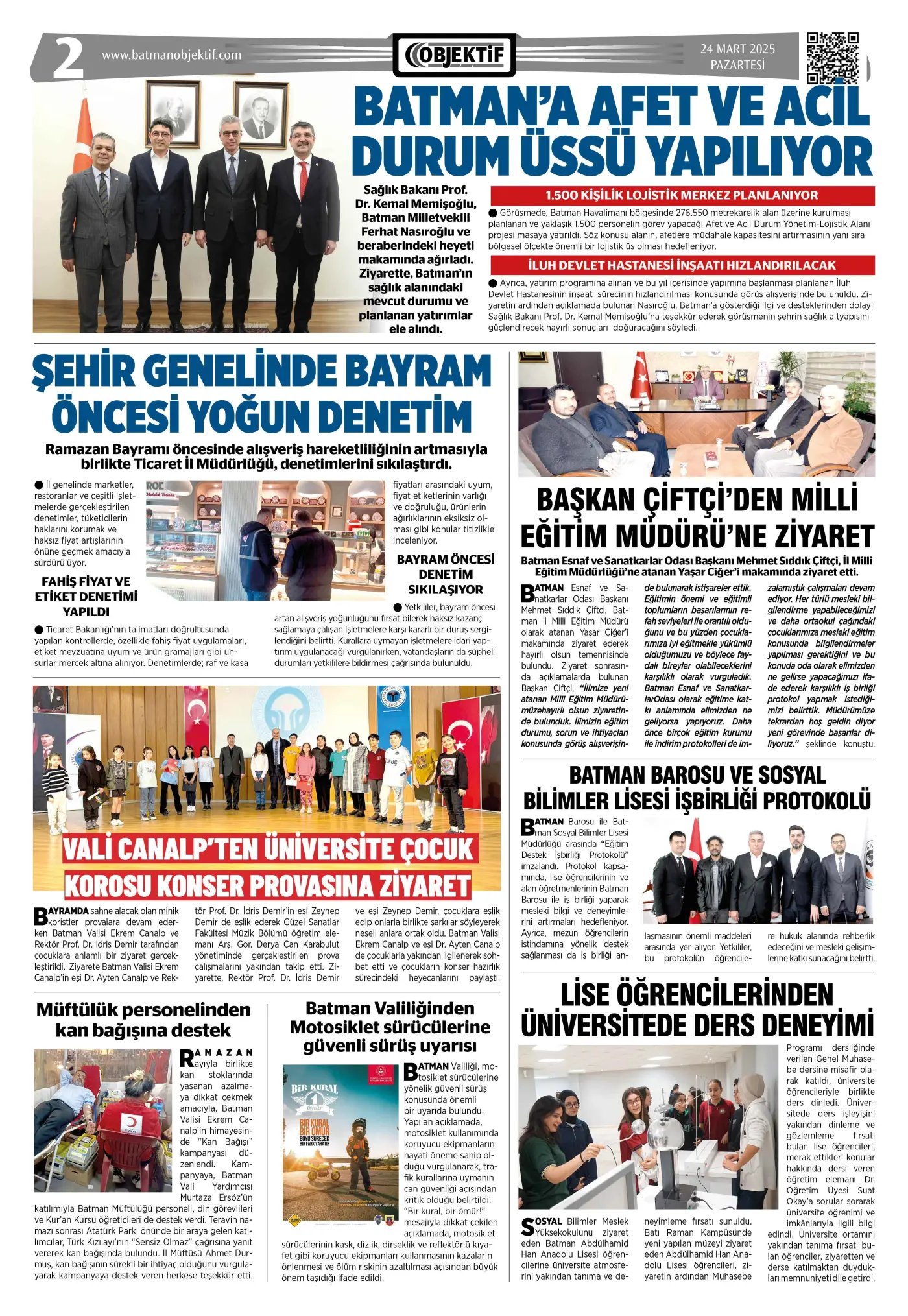23.03.2025 tarihli sayı, 2. sayfa