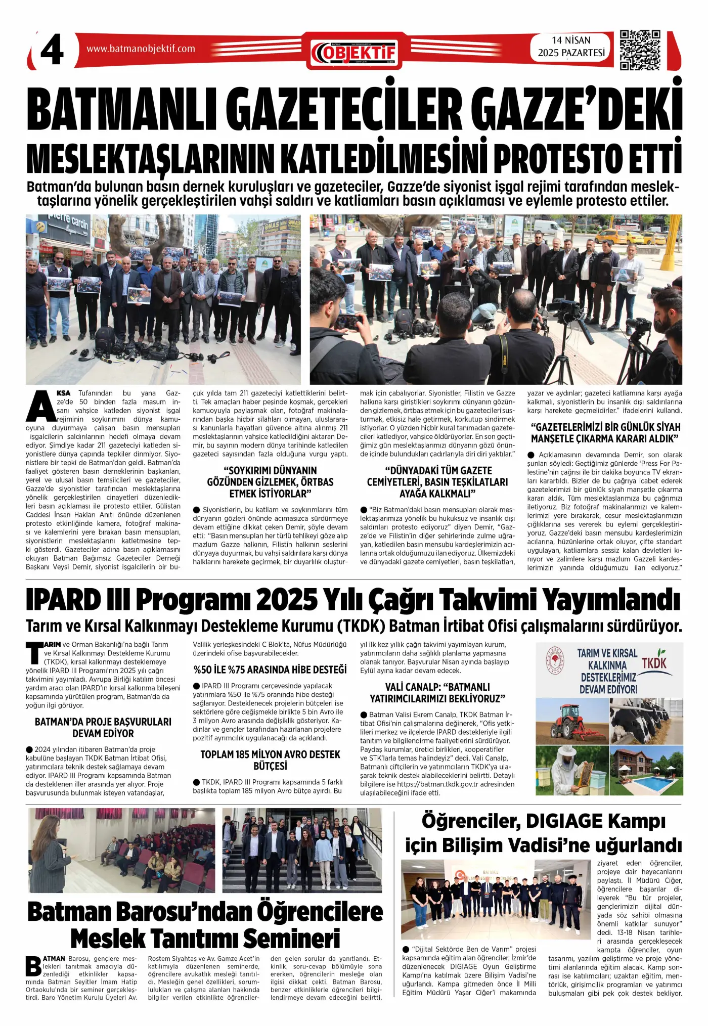 14.04.2025 tarihli sayı, 4. sayfa