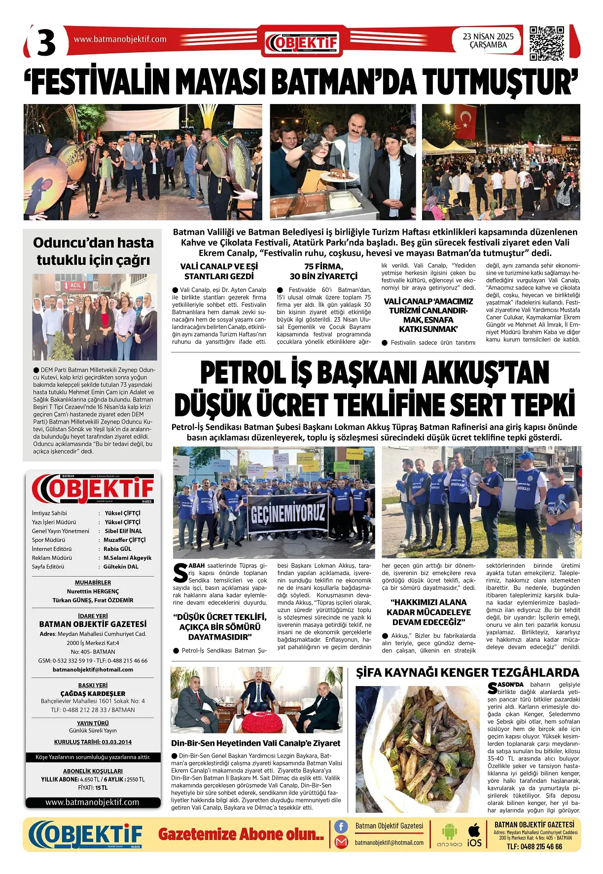 24.04.2025 tarihli sayı, 3. sayfa