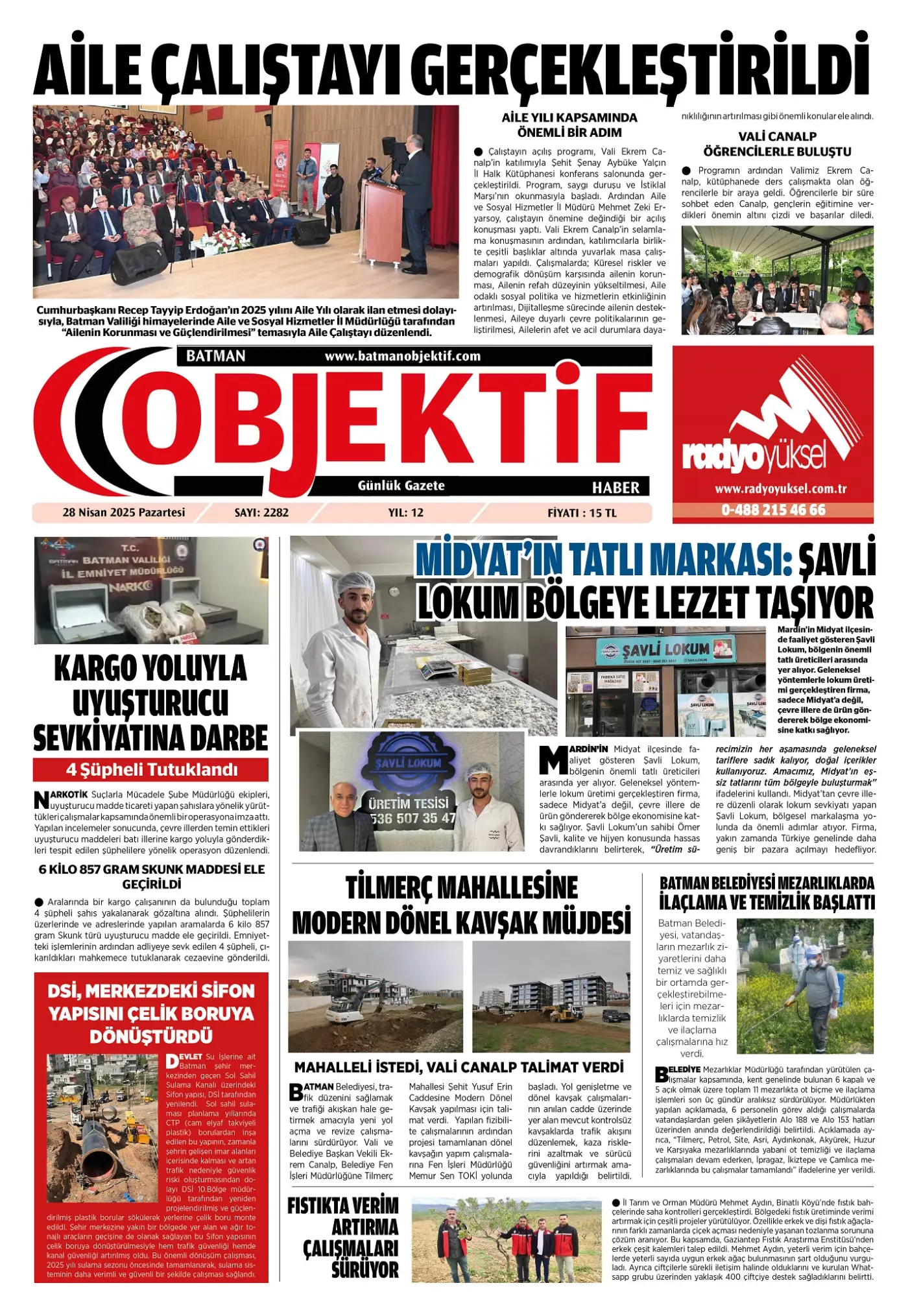 29.04.2025 tarihli sayı, 1. sayfa