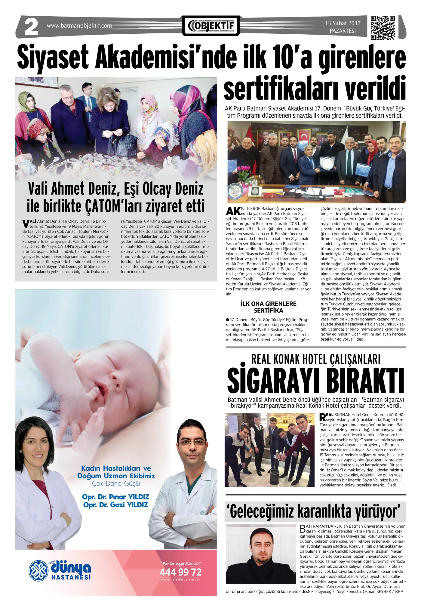 12.02.2017 tarihli sayı, 2. sayfa