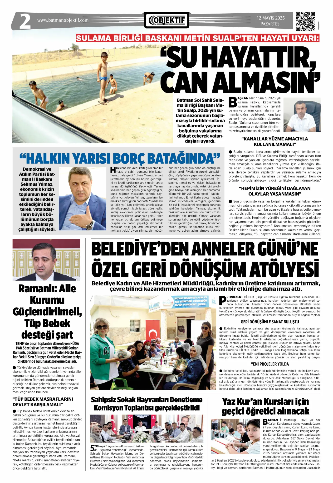 13.05.2025 tarihli sayı, 2. sayfa