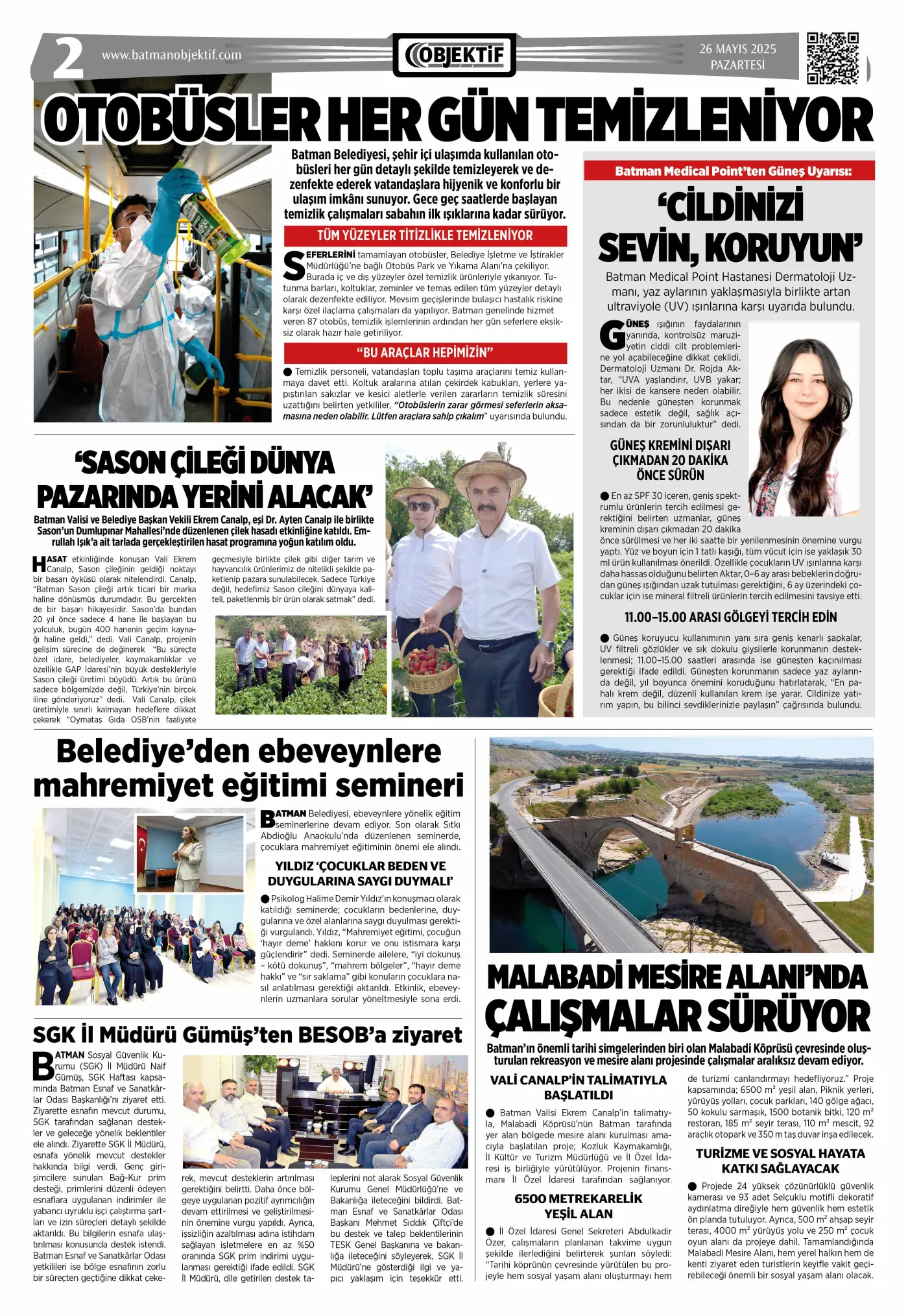 26.05.2025 tarihli sayı, 2. sayfa