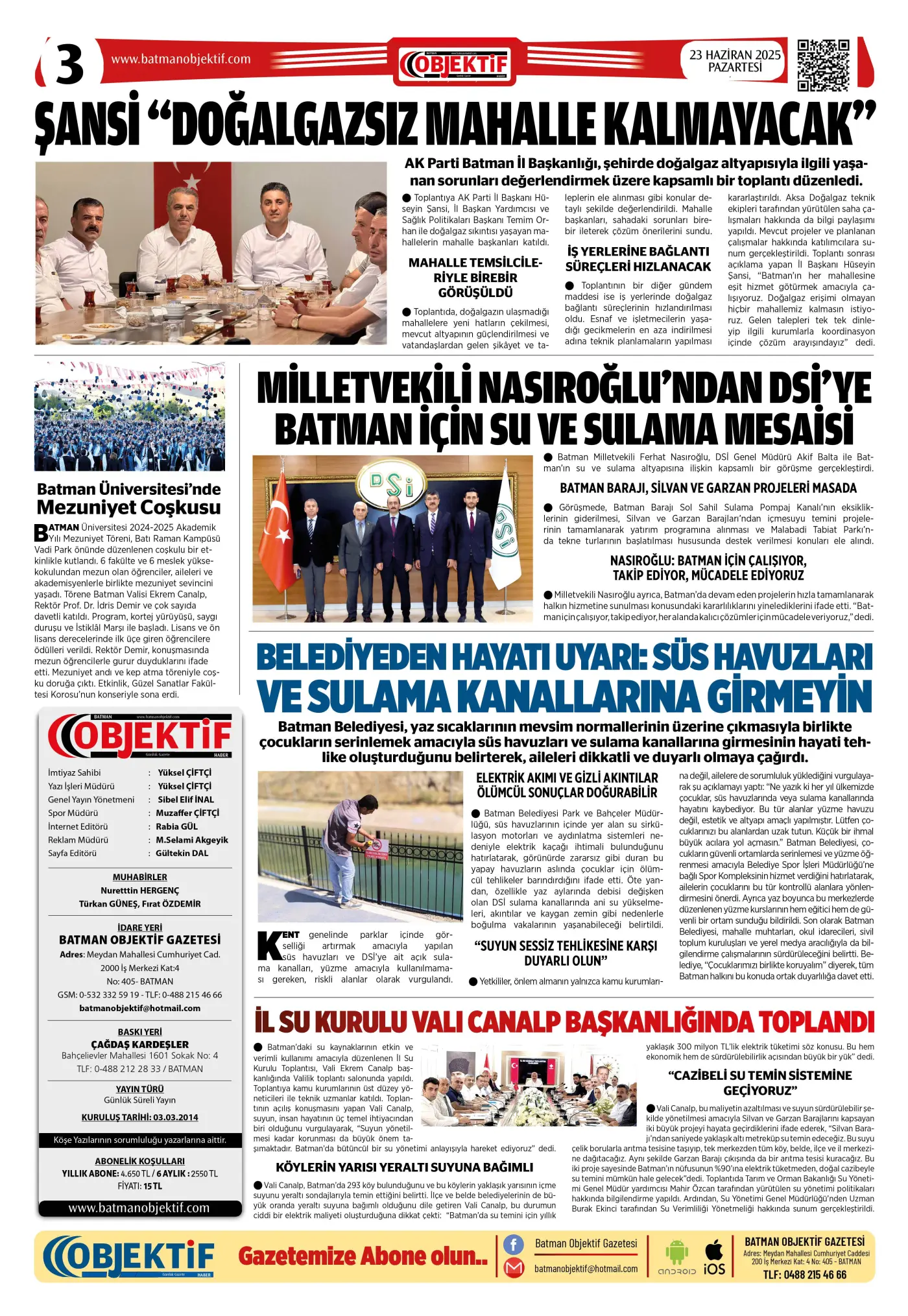 23.06.2025 tarihli sayı, 3. sayfa
