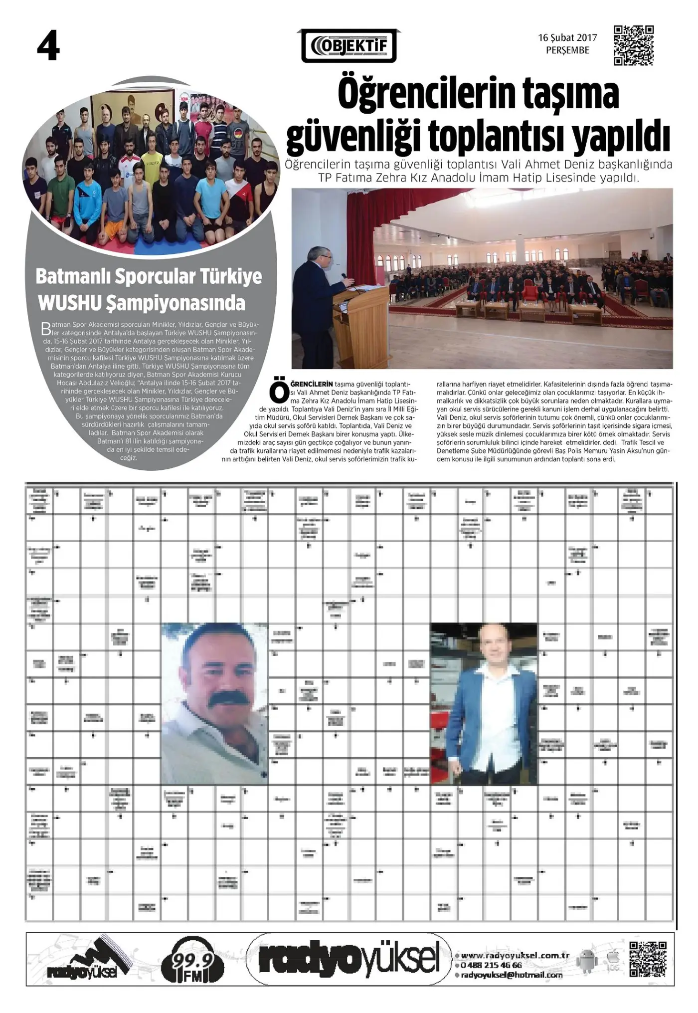 15.02.2017 tarihli sayı, 4. sayfa