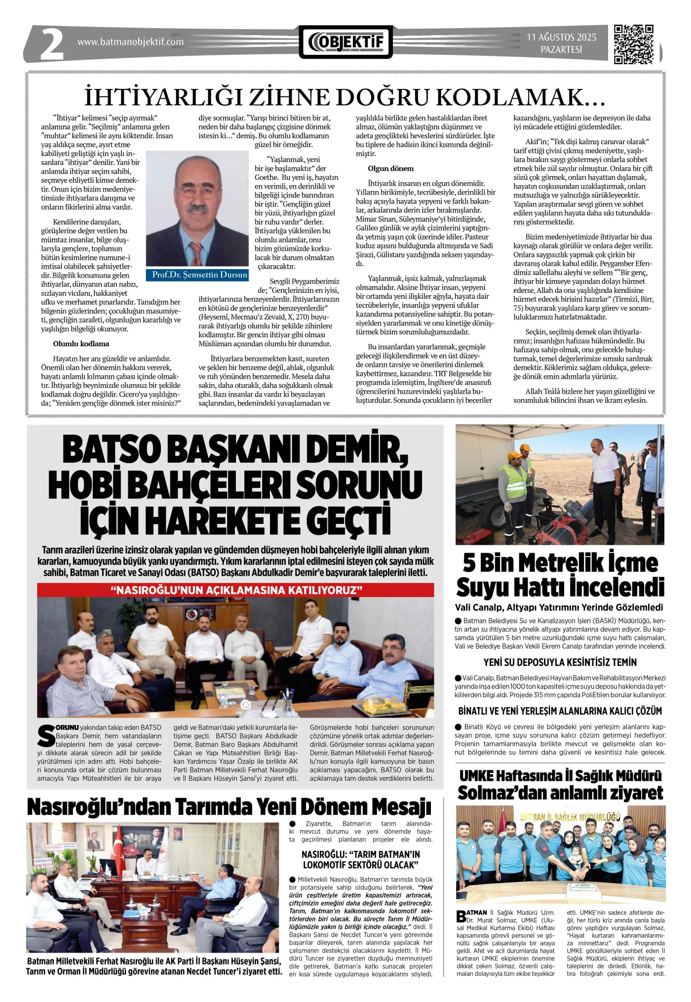 11.08.2025 tarihli sayı, 2. sayfa