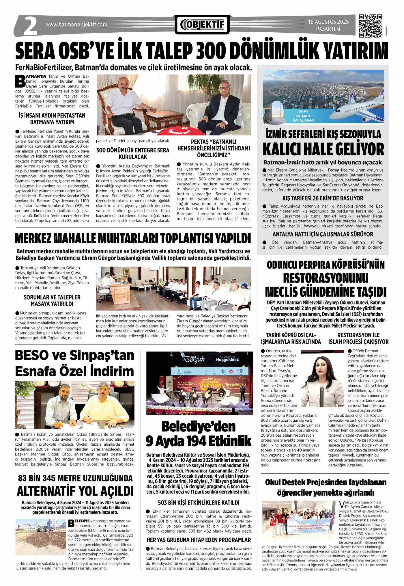 19.08.2025 tarihli sayı, 2. sayfa