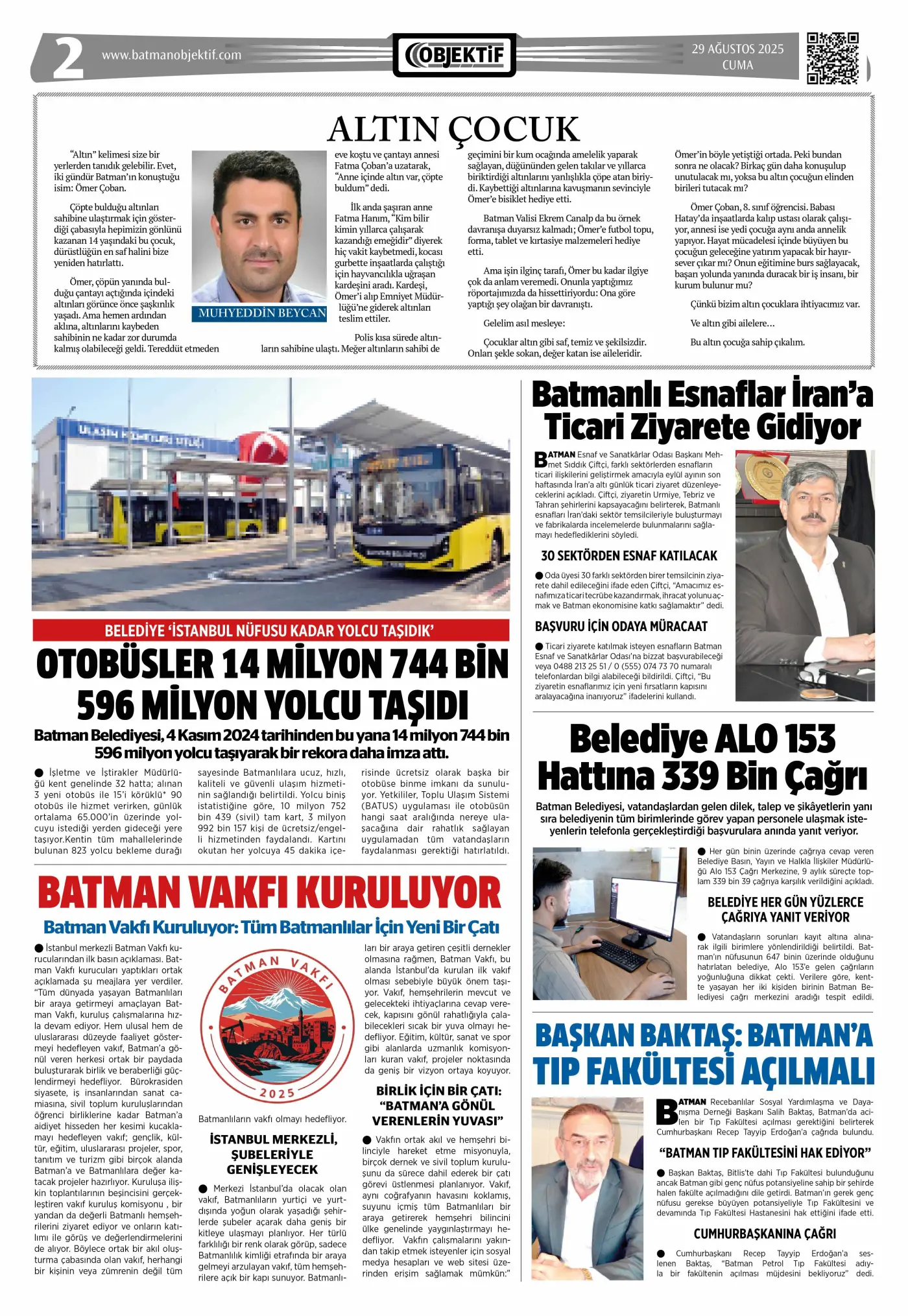 01.09.2025 tarihli sayı, 2. sayfa