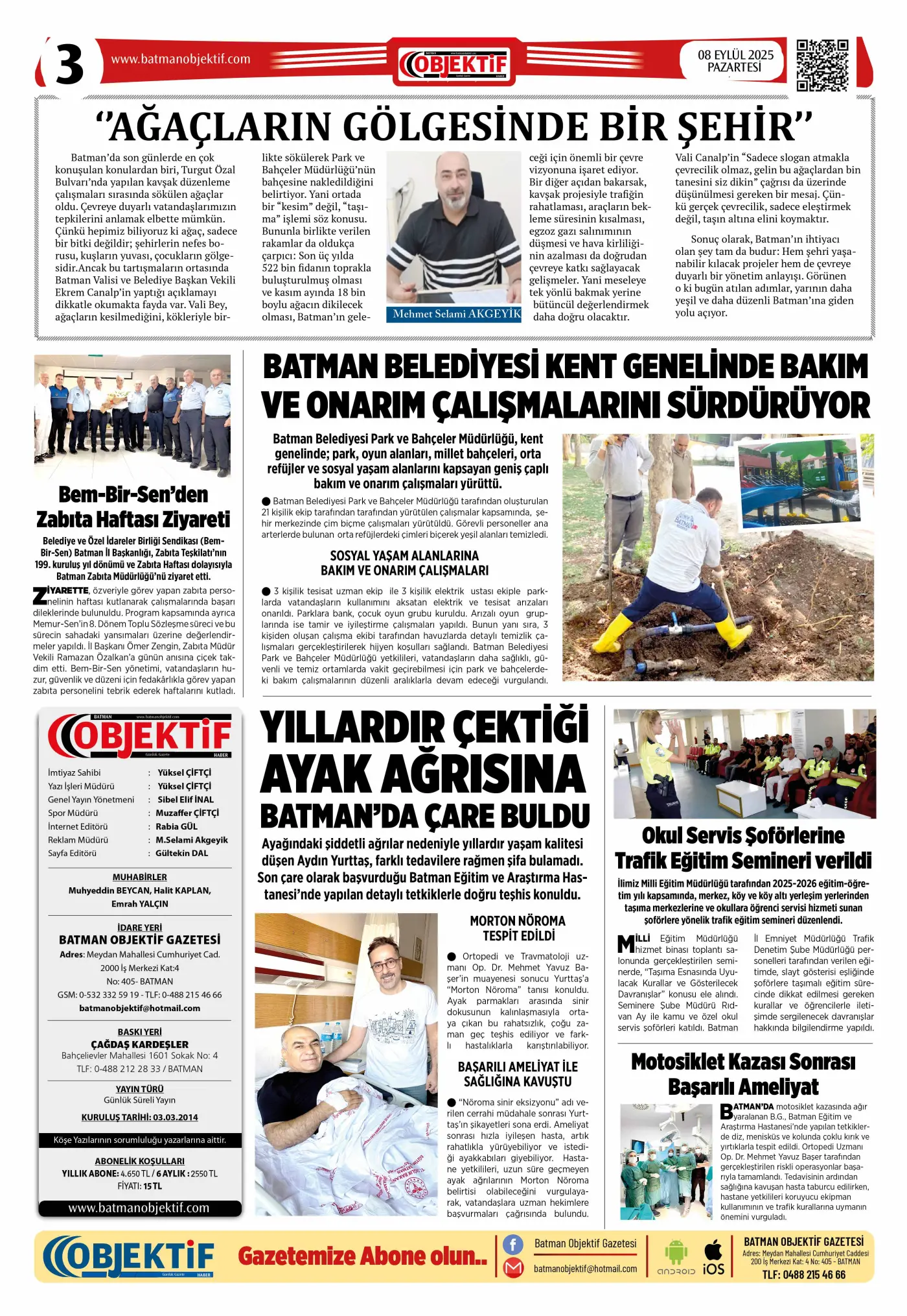 08.09.2025 tarihli sayı, 3. sayfa