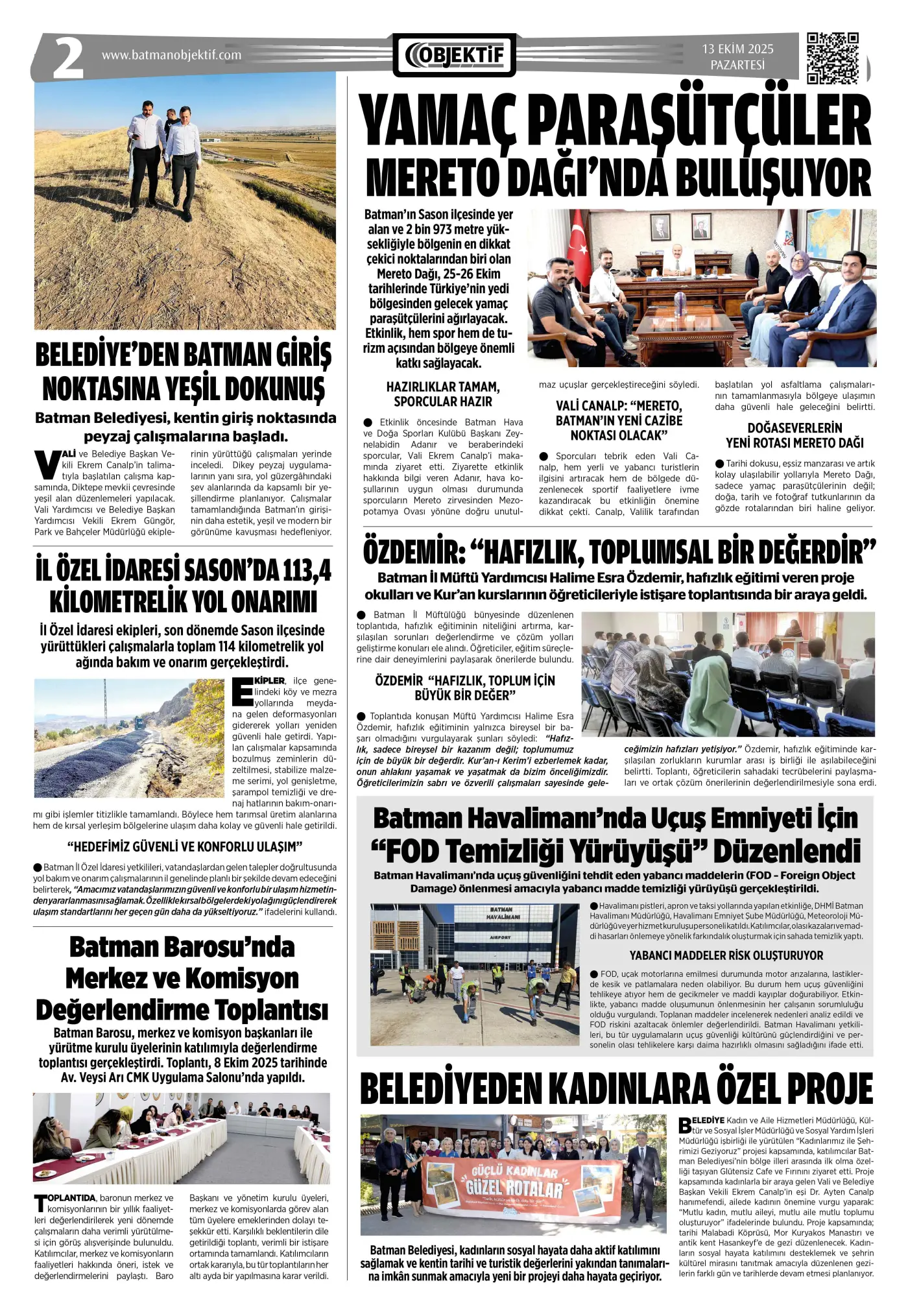 18.10.2025 tarihli sayı, 2. sayfa