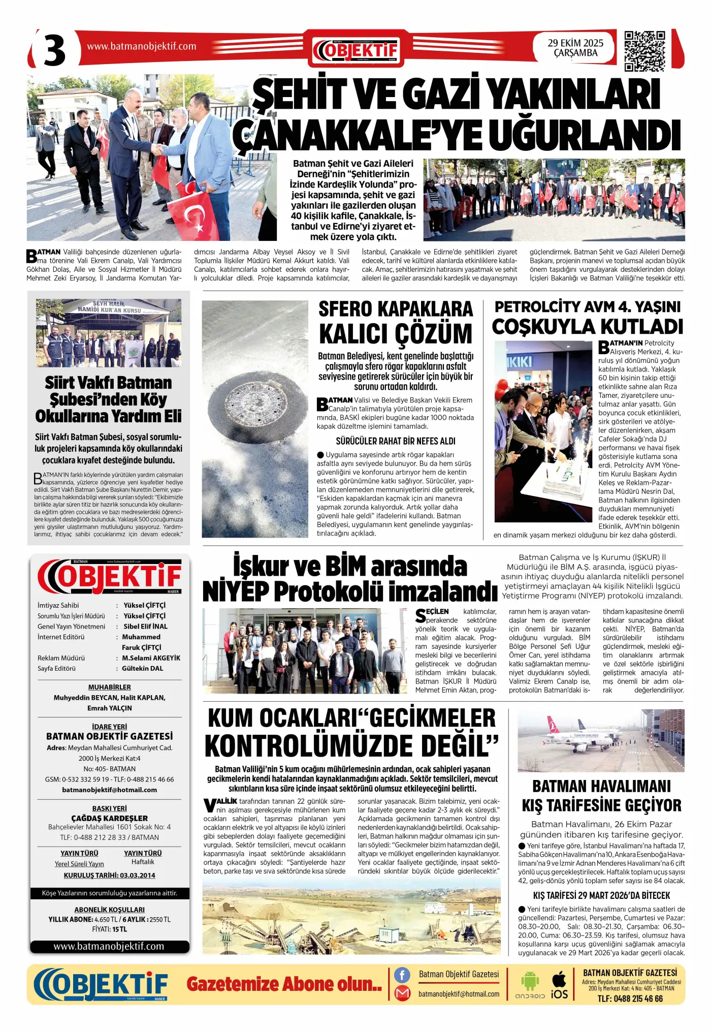 31.10.2025 tarihli sayı, 3. sayfa